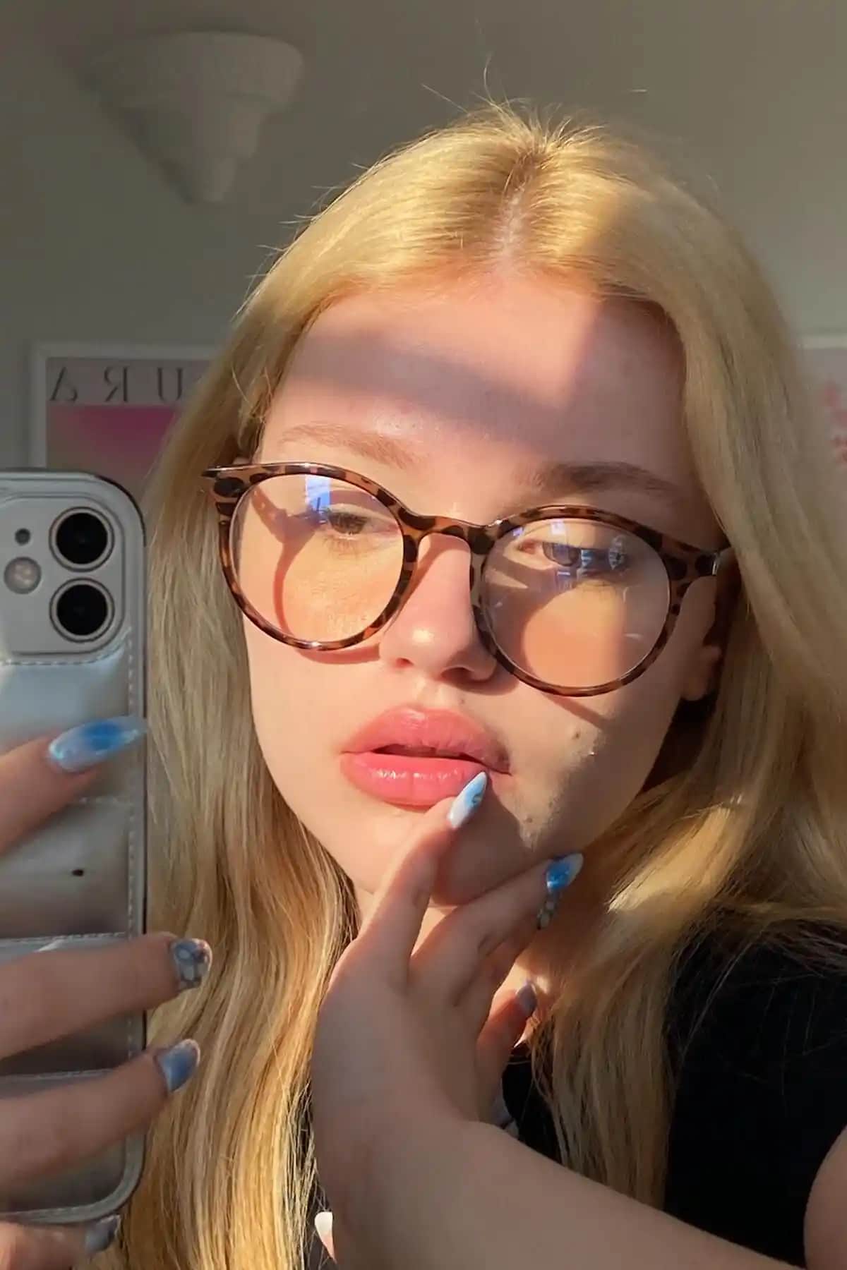 FALAN EYEWEAR Zeok Kadın Blue Block Leopar Gözlük Modern ve Şık Tasarım