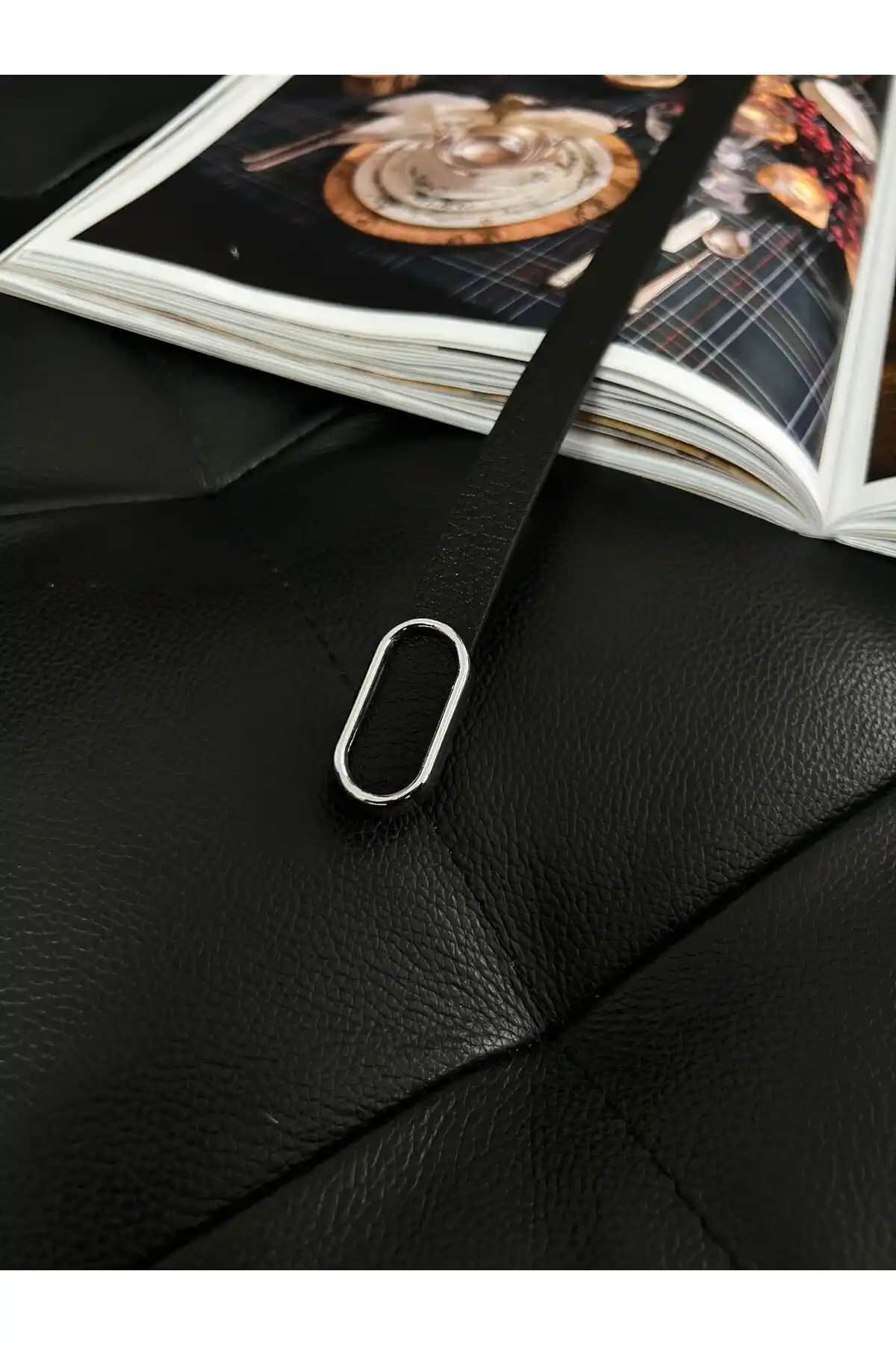 Fiori İthal Oval Güçlü Tokalı İnce Kemer - Şık ve Çevre Dostu Moda Aksesuarı