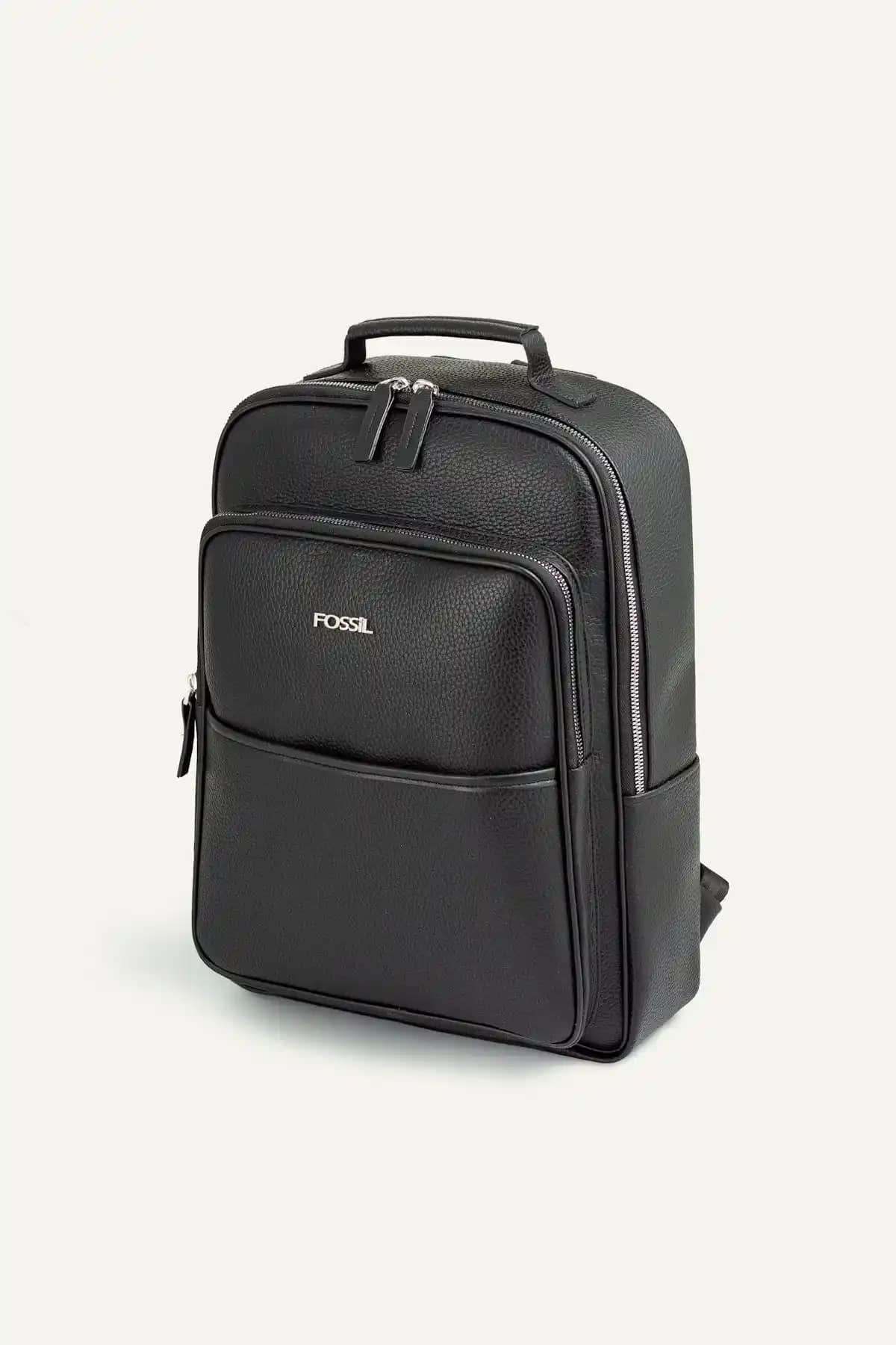 Fossil 7002 Siyah Unisex Sırt Çantası - Şık ve Fonksiyonel Günlük Kullanım Çantası