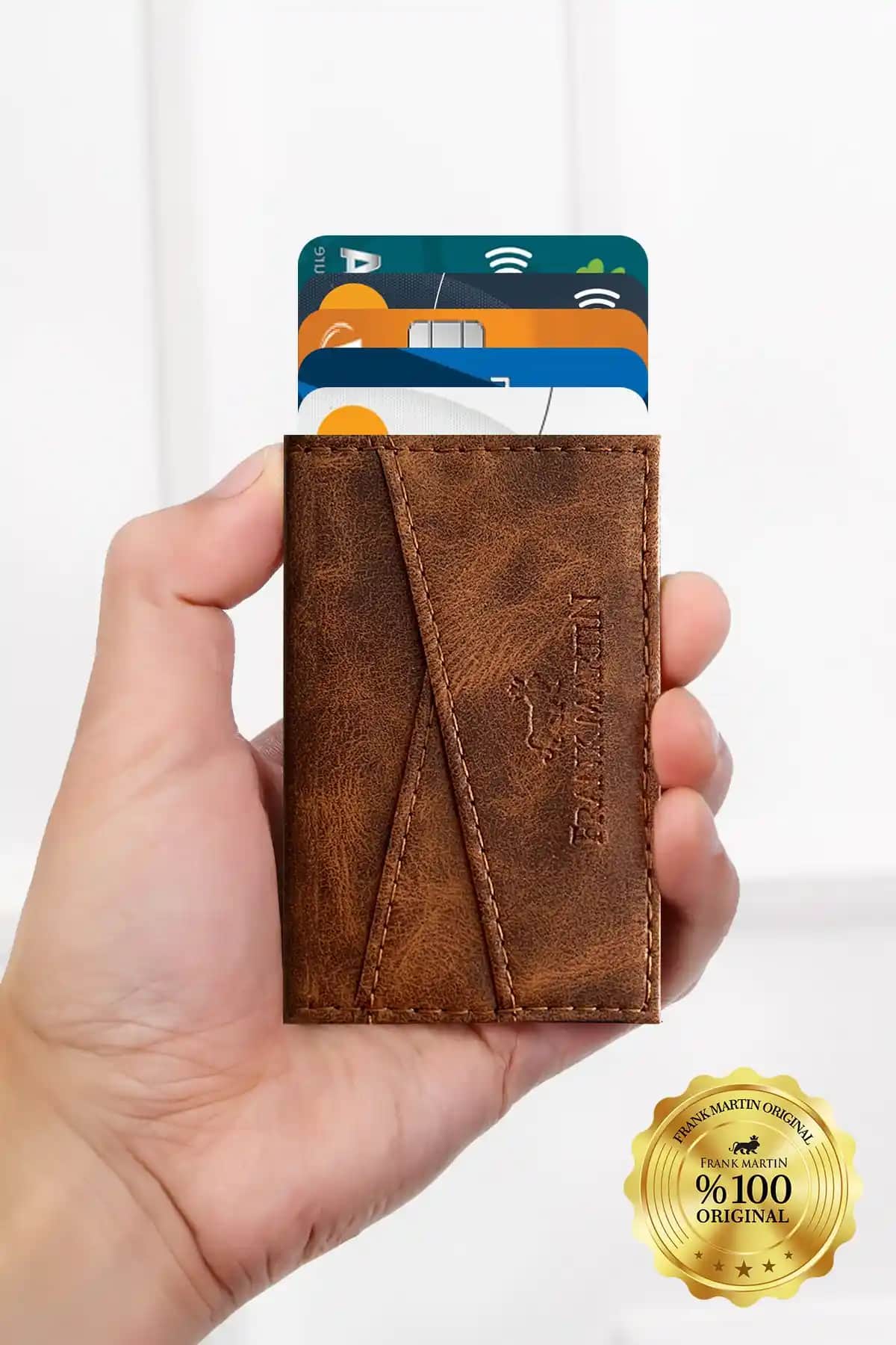 Frank Martin Kutulu İnce Otomatik Mekanizmalı Deri Çok Gözlü Kartlık Özellikleri ve Kullanım Avantajları