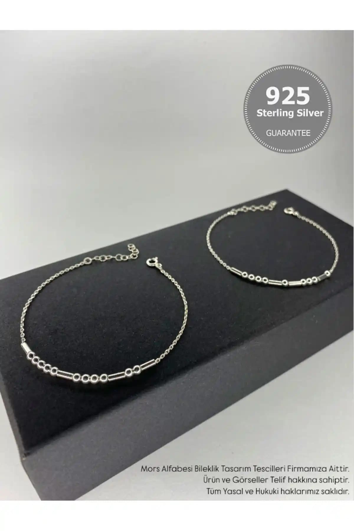 Genel Markalar Mors Alfabesi Gümüş Bileklik: Anlamlı ve Şık Takı Seçeneği