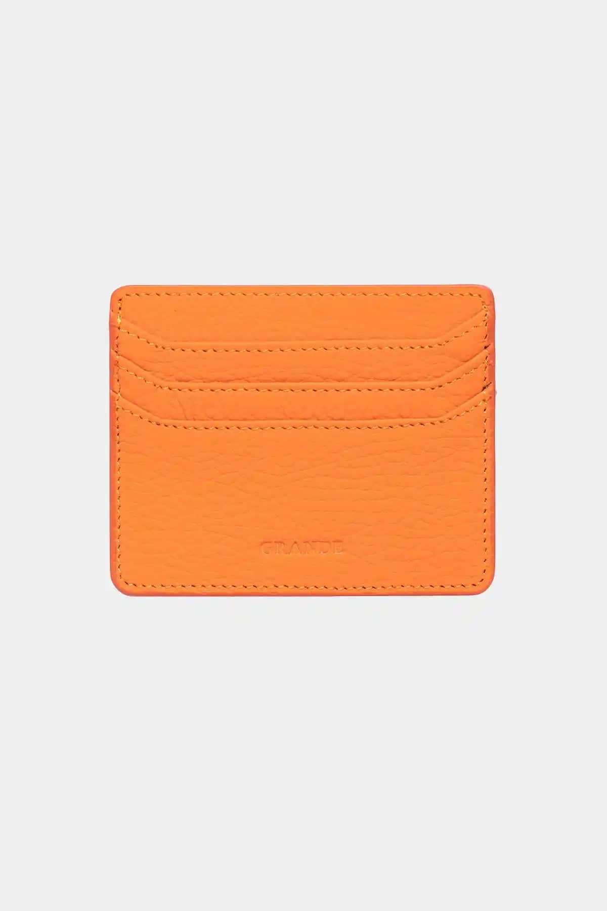 Grande 3633 Hakiki Deri Süper İnce Kartlık Günlük Kullanım ve Şıklık İçin Uygun