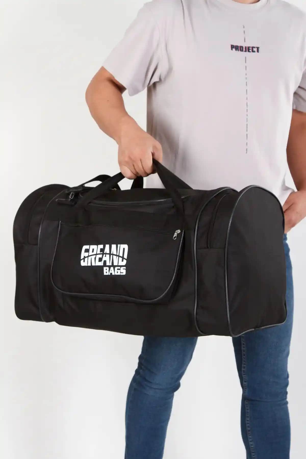 GreandBags Siyah Valiz Çanta: Şık ve Dayanıklı Seyahat Arkadaşı