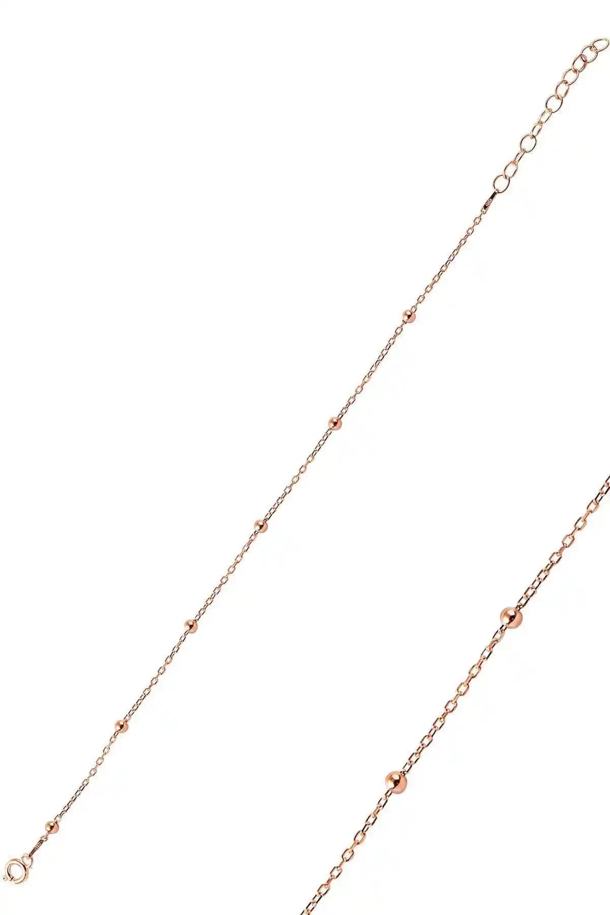 Gümüş Rose Top Top Halhal: Zarif ve Dayanıklı Ayak Aksesuarı Seçenekleri