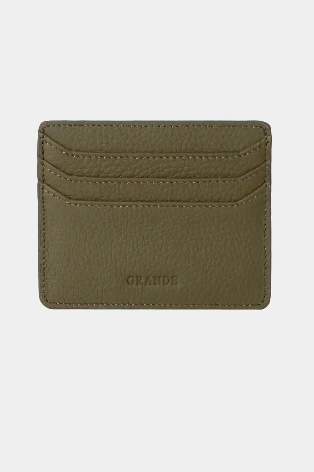 Hakiki Deri Unisex Kartlık Şık ve Pratik Tasarım ile Günlük Kullanıma Uygun