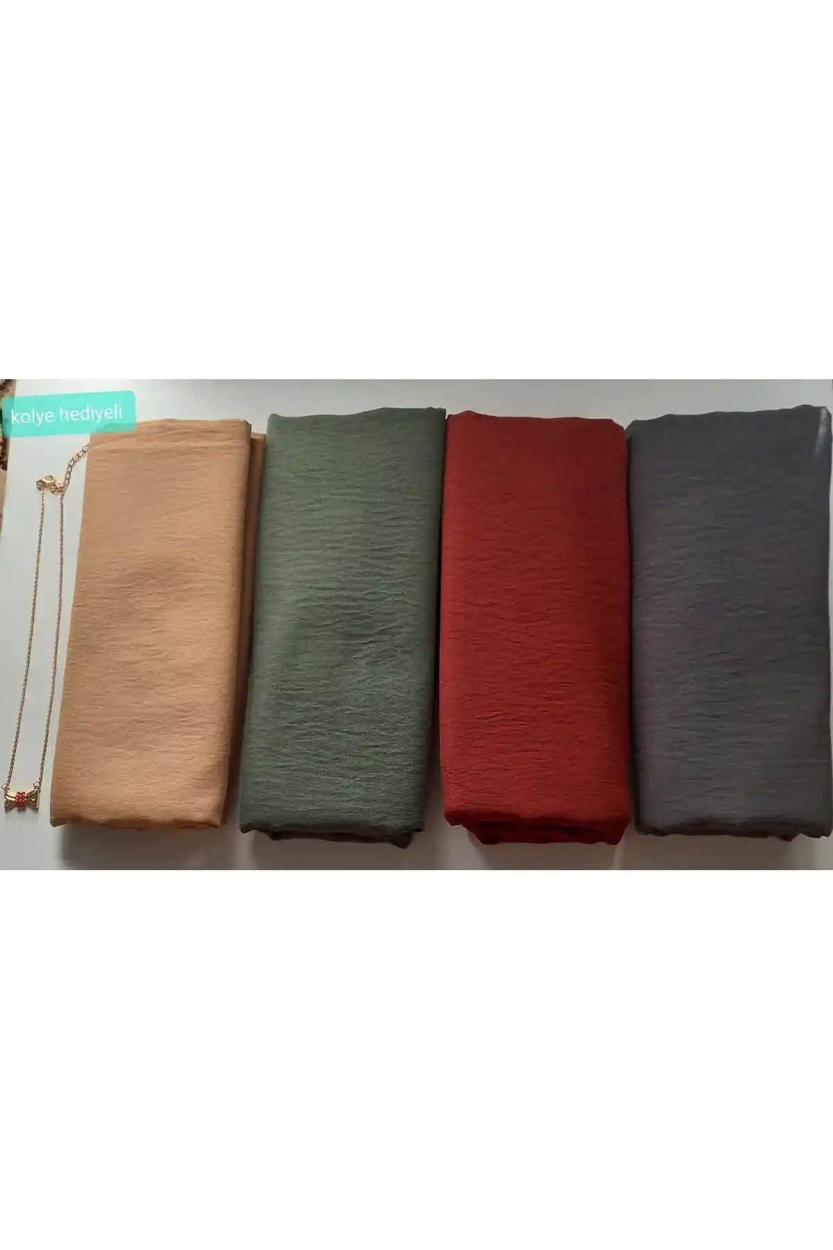 Har-Um Ticaret Kadın Pamuk Şal Seti Renk Seçenekleriyle Şıklık ve Konforun Buluşması