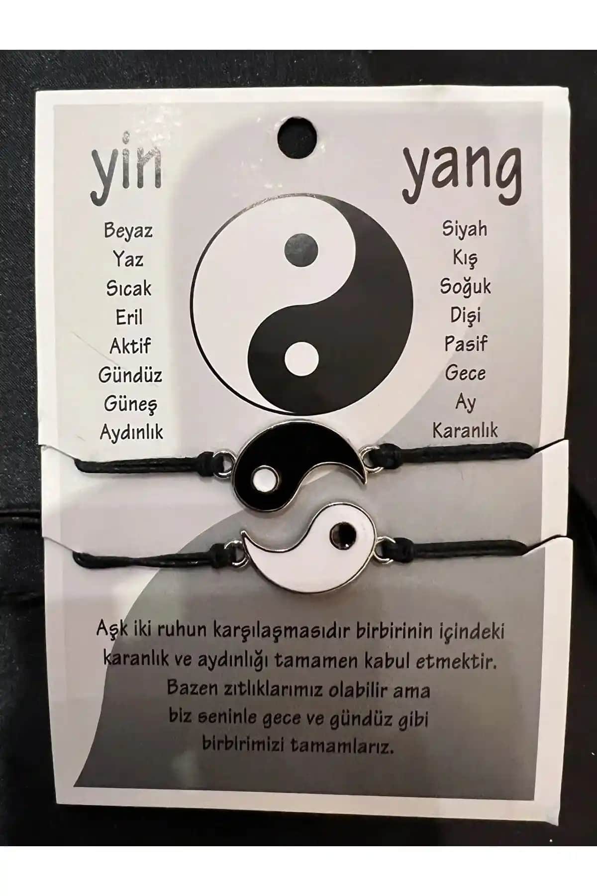 İYİ MODA Ying Yang Çift Bileklik: Anlam ve Şıklığın Modern Buluşması