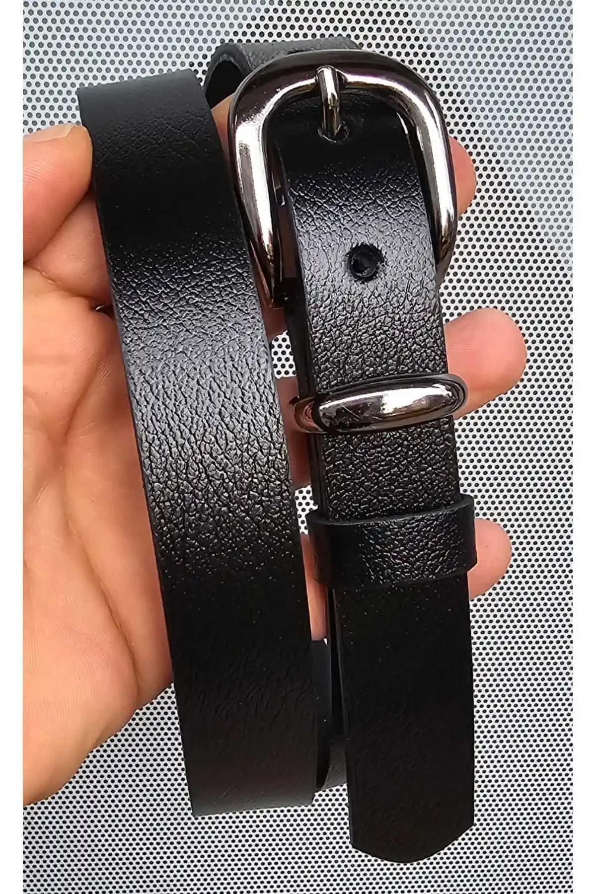 Kemerix %100 Hakiki Deri Siyah Kemer: Şıklık ve Dayanıklılığı Bir Arada Sunar