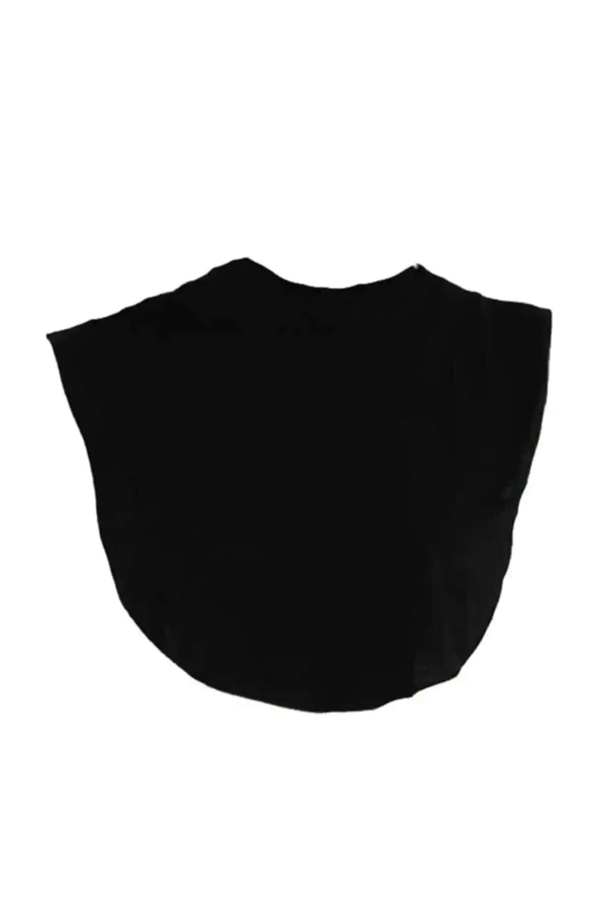 Kuayscarfs Siyah Tessettür Boyunluk Modern Tasarım ve Rahatlık Sunar