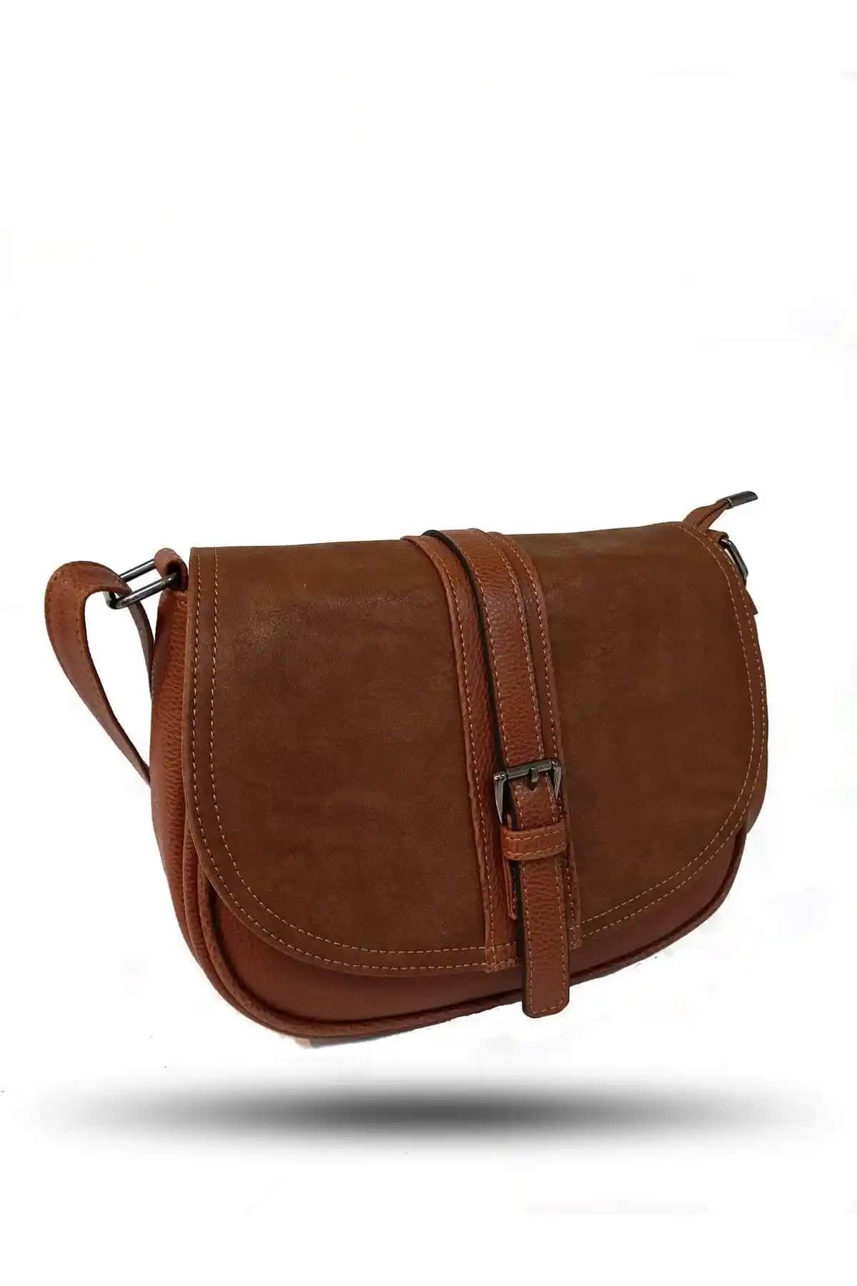 Kumru Çanta Taba Renk Kadın Askılı Çapraz Çanta Şıklık ve Fonksiyonelliğin Birleşimi