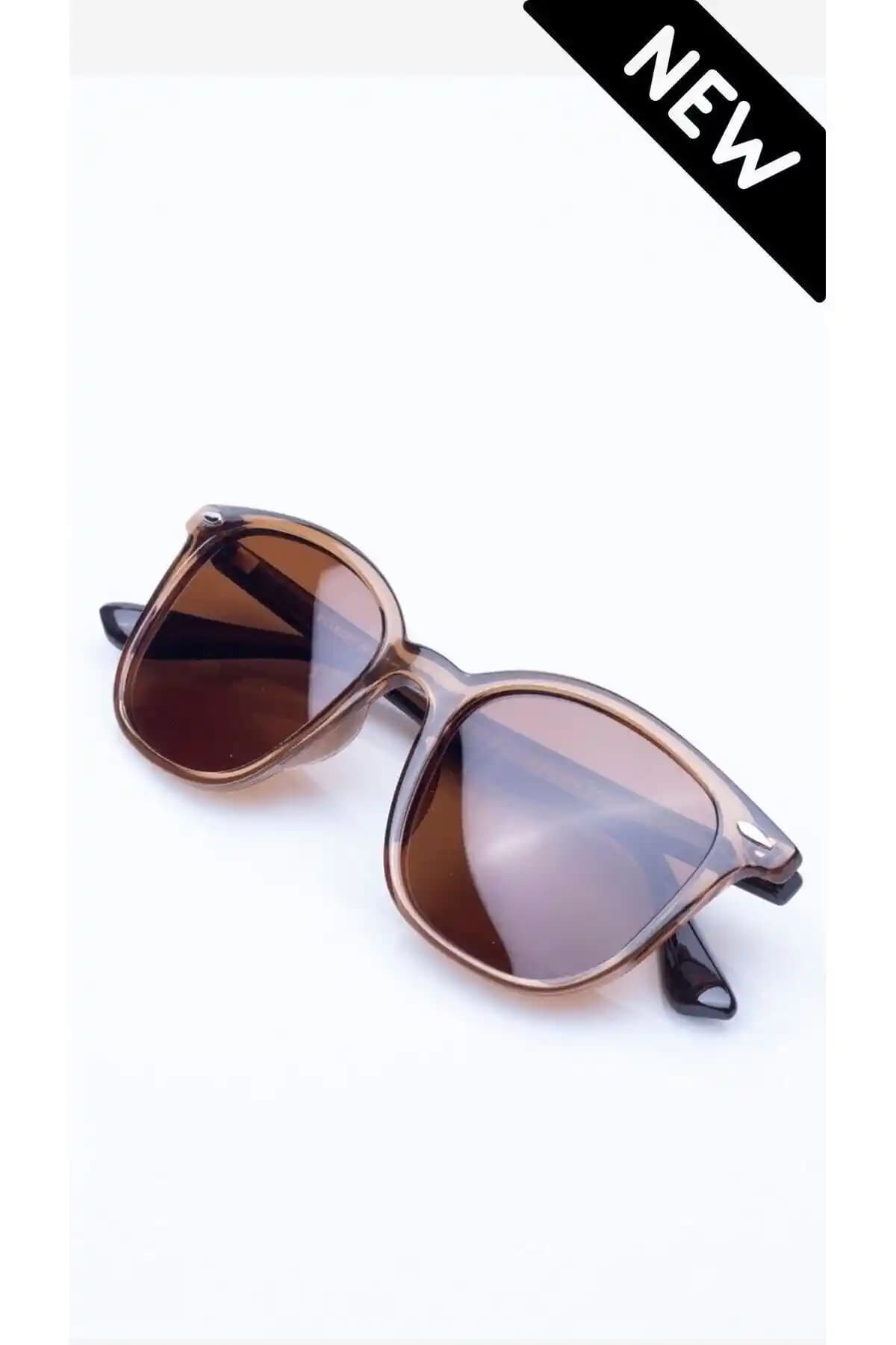 Liya Kahverengi Unisex Güneş Gözlüğü: Şık Tasarım ve Üstün Koruma Özellikleri