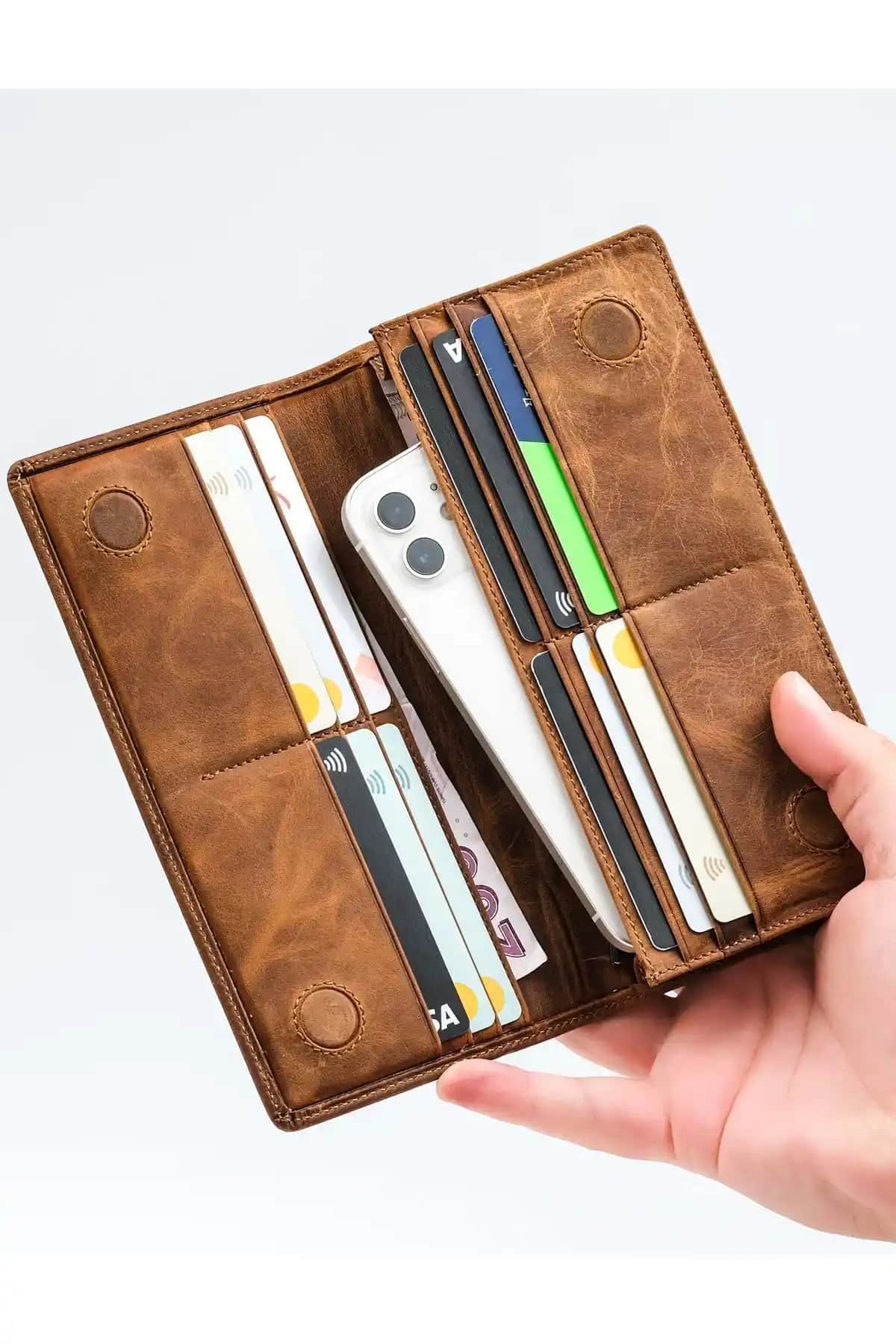 Louise Motto Alba Unisex Deri Cüzdan: Şık ve Fonksiyonel Günlük Kullanım Aksesuarı