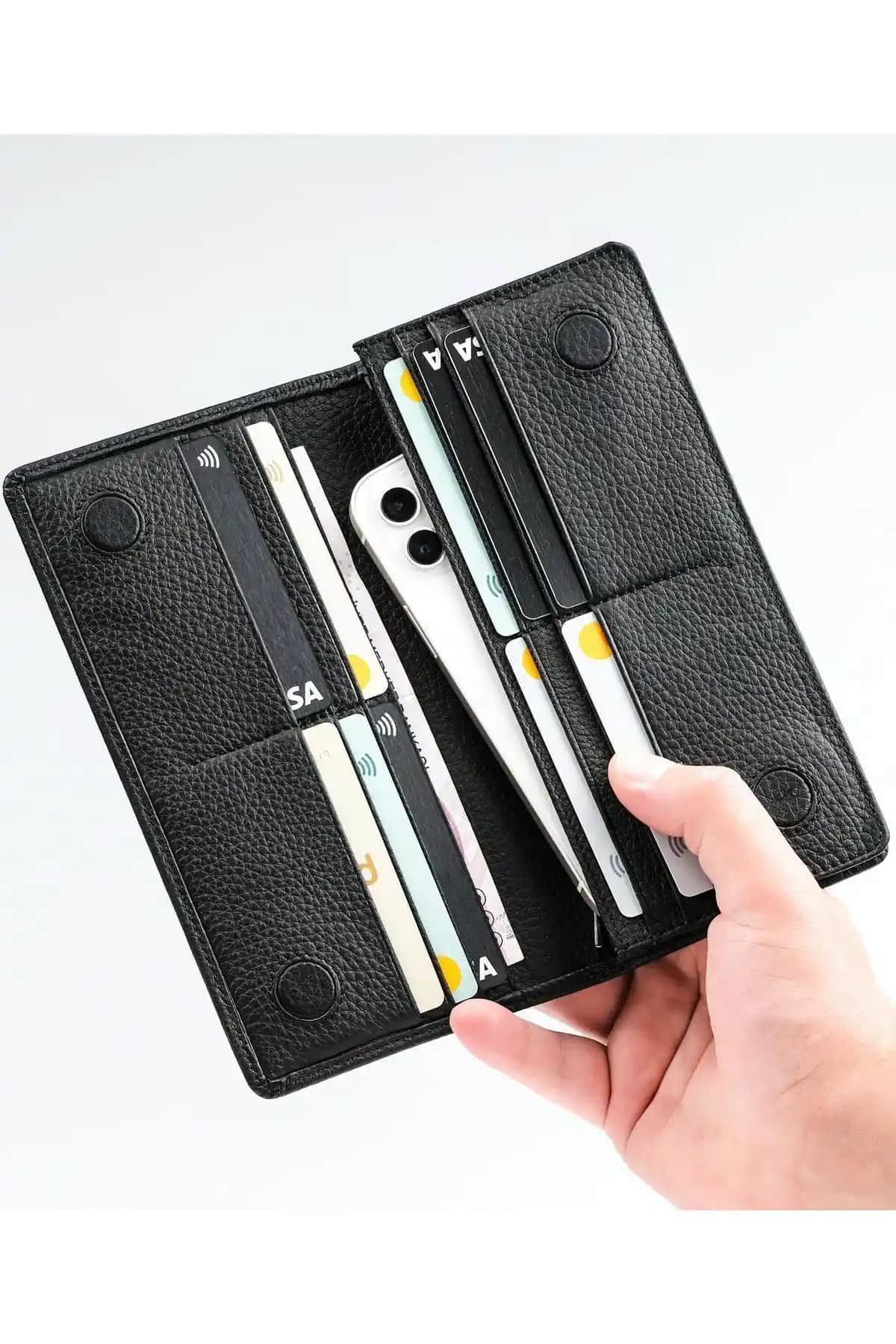 Louise Motto Alba Unisex Deri Cüzdan, Şık ve Fonksiyonel Tasarım, Dayanıklı ve Zarif