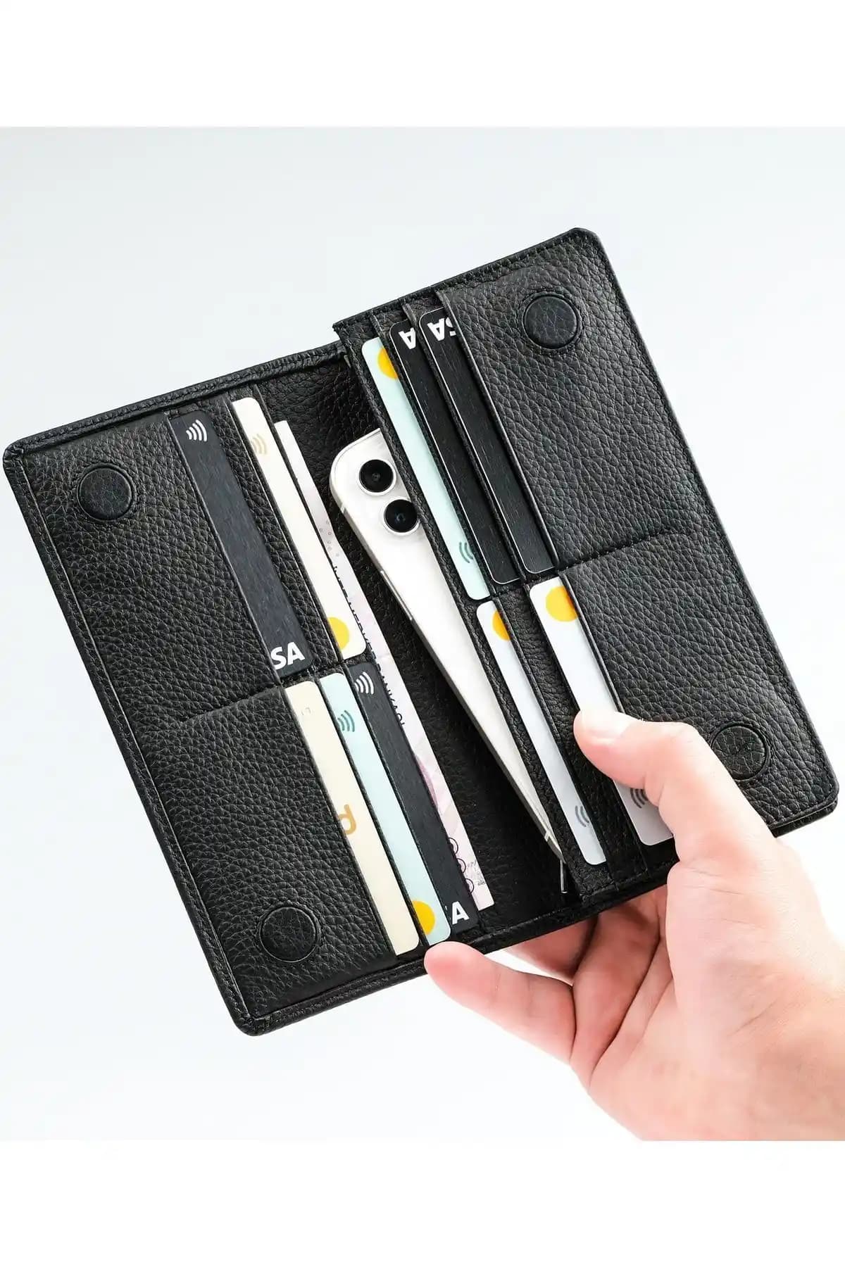 Louise Motto Alba Unisex Deri Cüzdan, Şık ve Fonksiyonel Tasarım, Dayanıklı ve Zarif