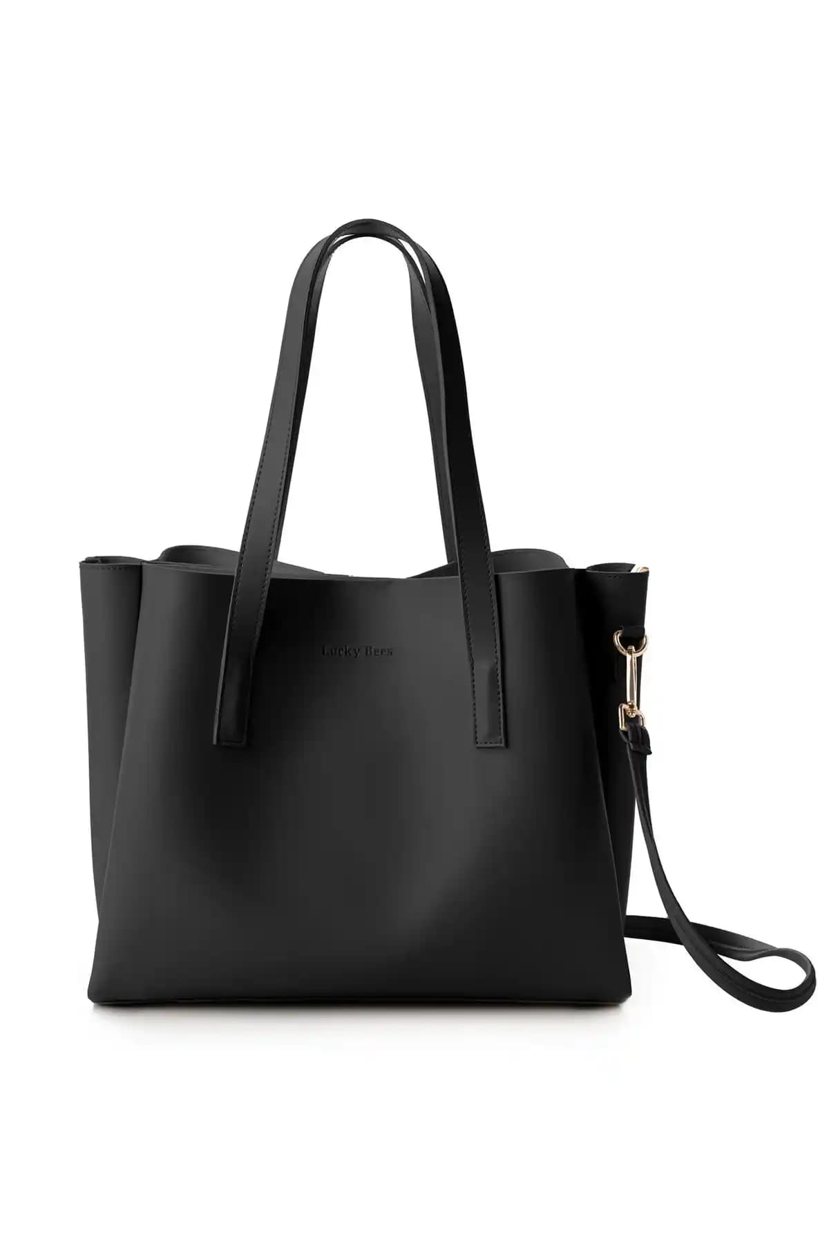 Lucky Bees Kadın Çift Askılı Tote El ve Omuz Çantası Modern ve Dayanıklı Tasarım