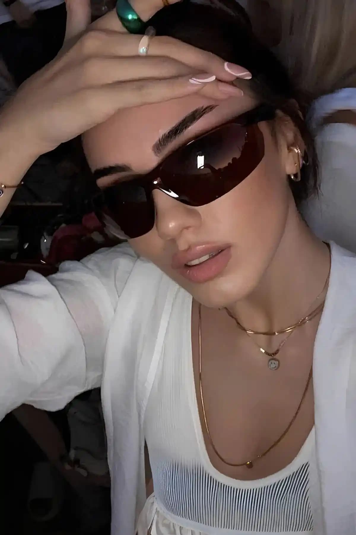 MACERATİ Y2k Tasarım Güneş Gözlüğü: Modern ve Şık UV Koruma Özellikleriyle