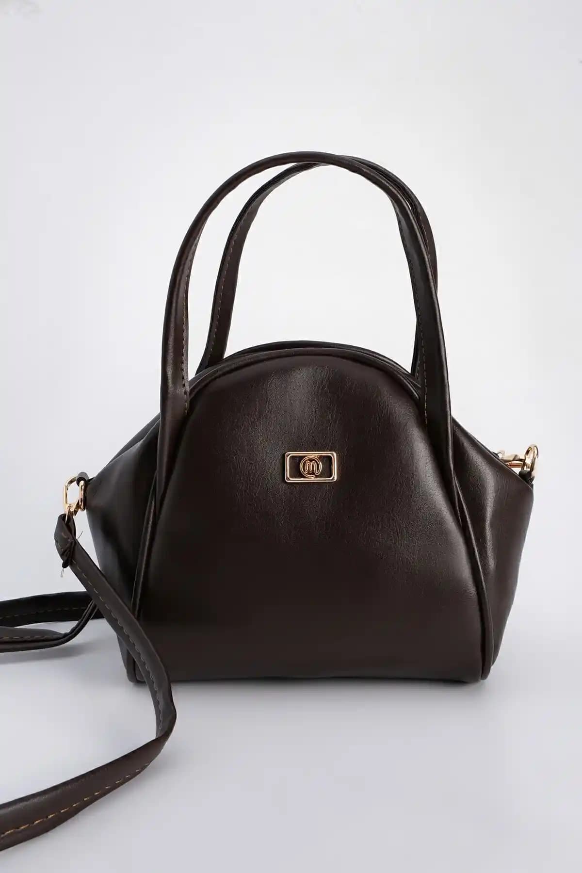 Marjin Erges Kahve El ve Omuz Çantası: Şık ve Fonksiyonel Günlük Kullanım Çantası