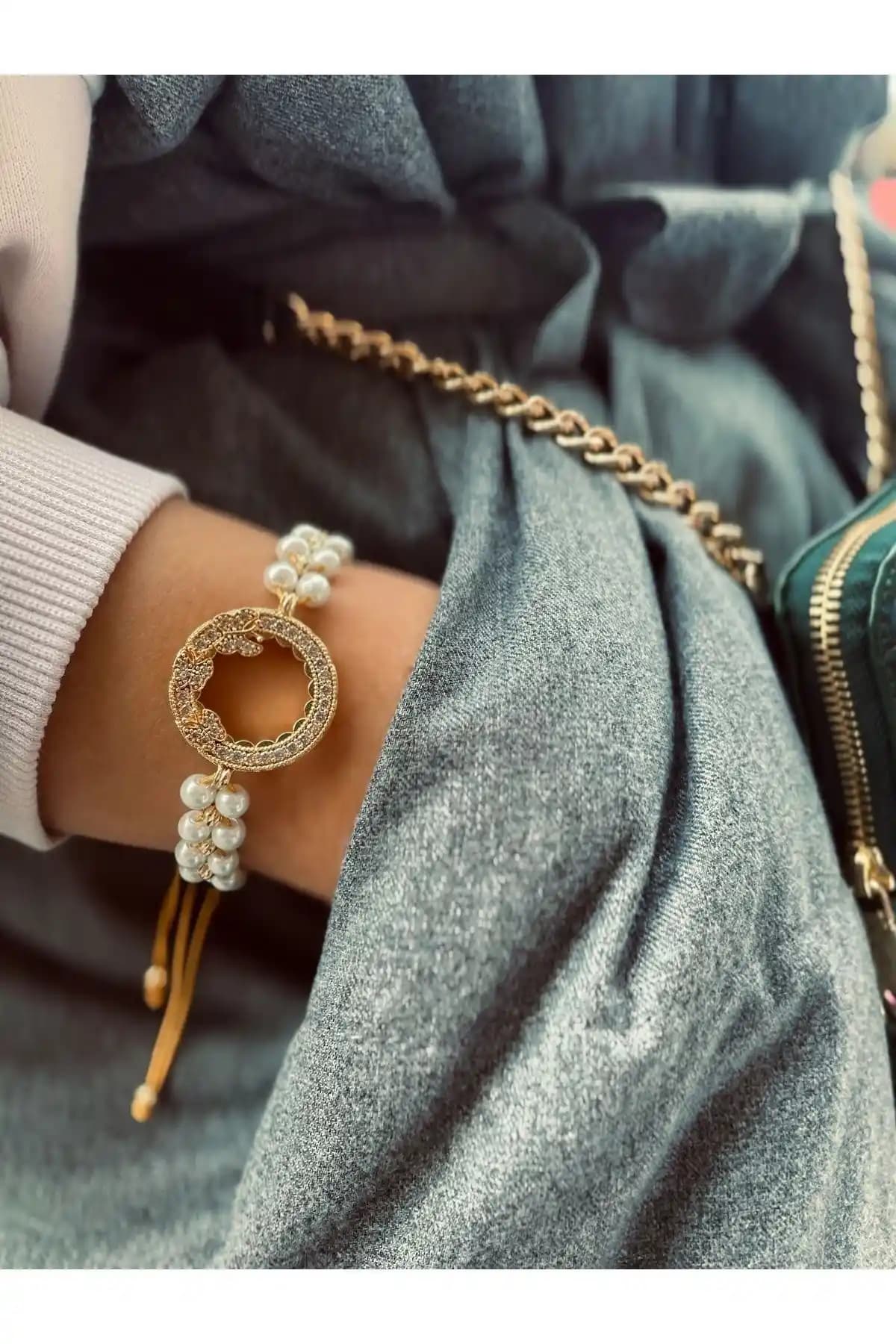 MeriTakı Çeyrekli Bileklik: Zarif ve Dayanıklı Altın Kaplama Takı Seçenekleri