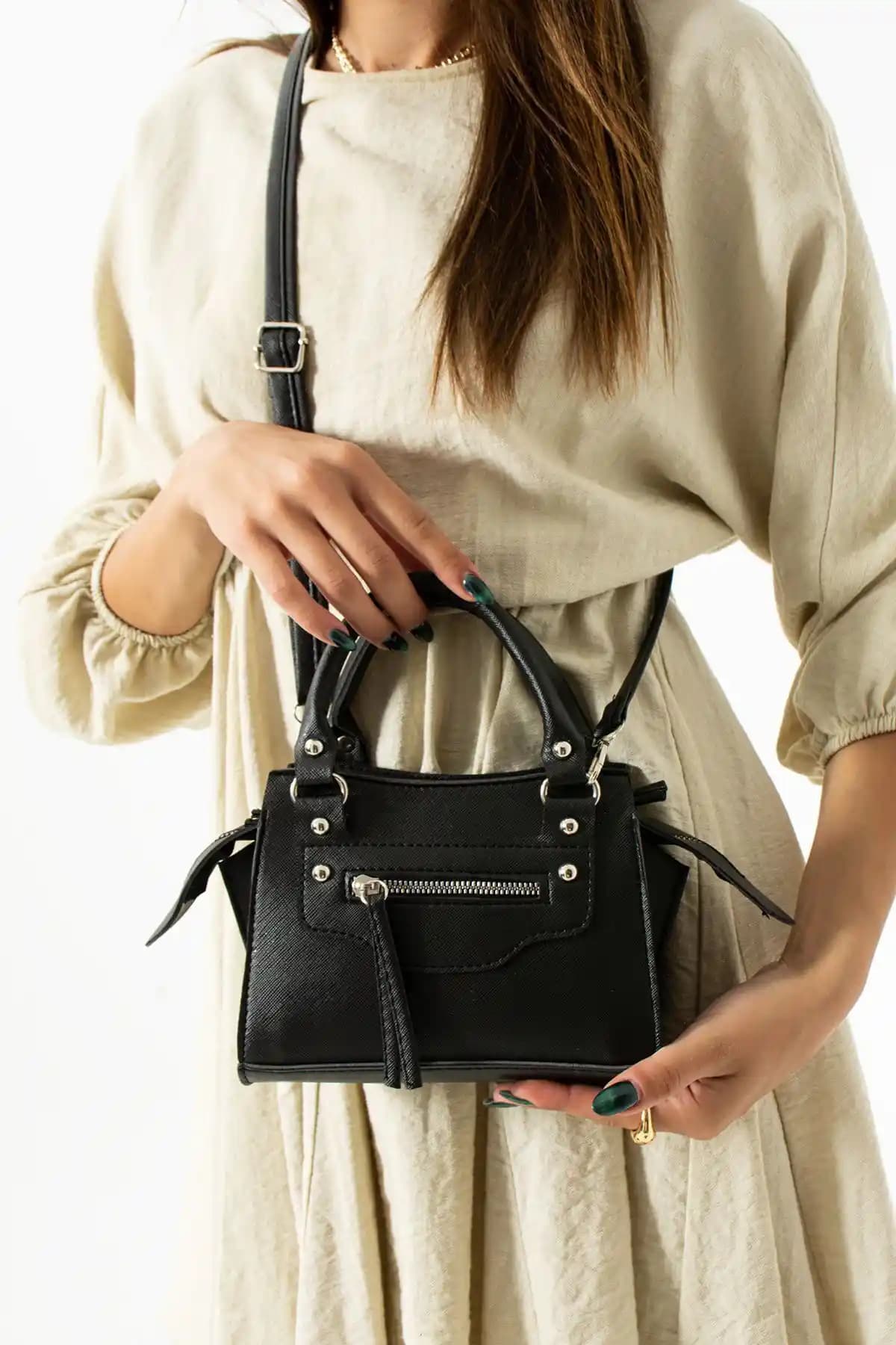 Modstore Miny City Kadın El ve Omuz Çantası Şık ve Pratik Günlük Kullanım İçin