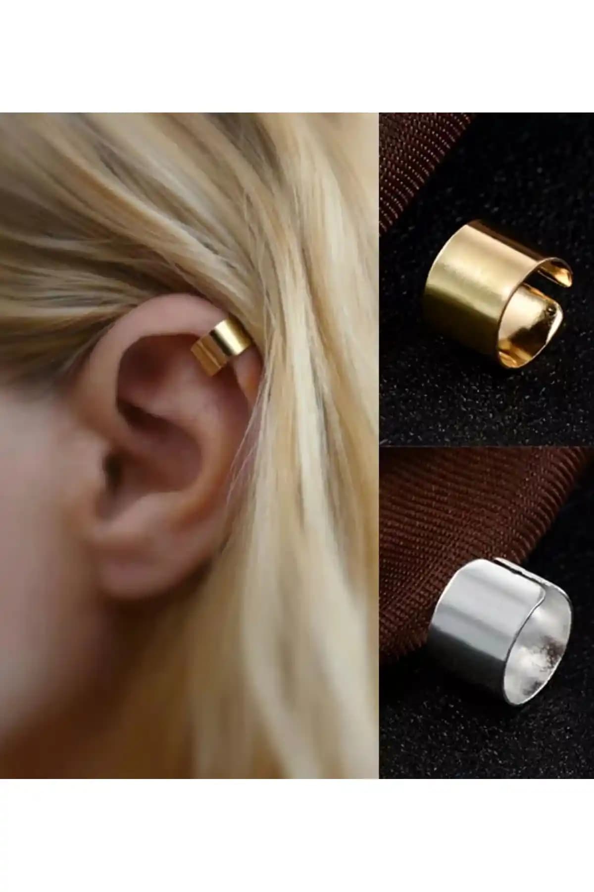 Monalisa Toka Kadın Altın Güvercin Kıkırdak Küpe Seti: Zarif ve Modern Takı Aksesuarı