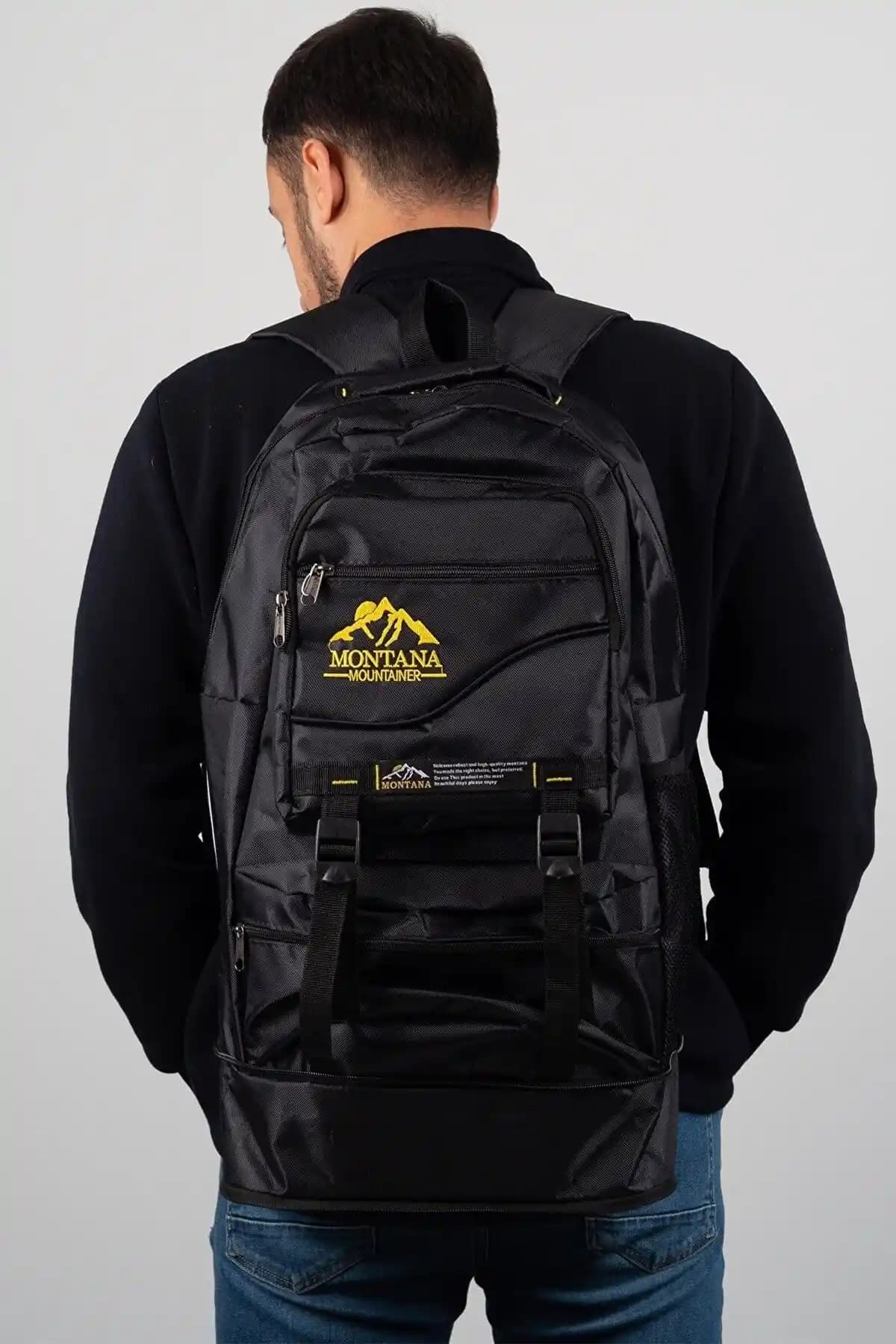 Montana Körüklü Dağcı Sırt Çantası: Dayanıklı ve Geniş Kapasiteli Outdoor Çanta