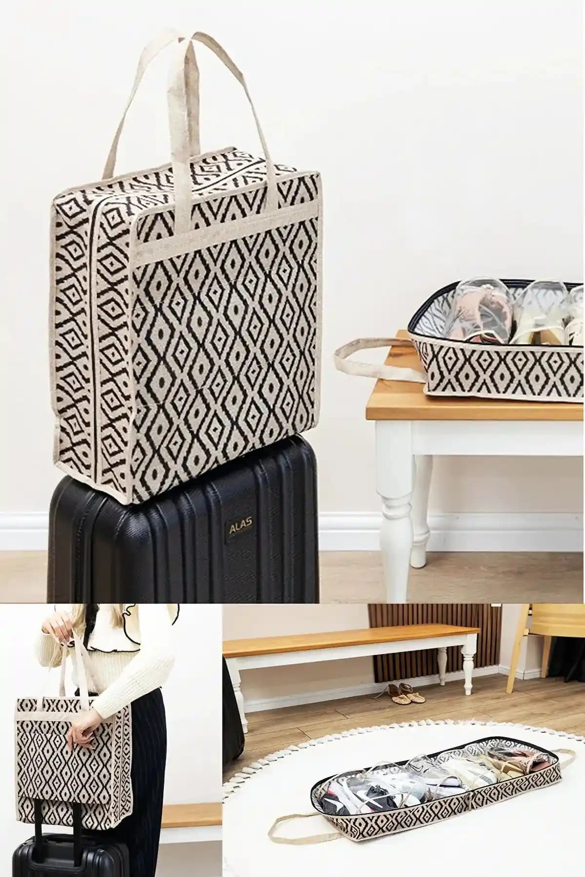 MorBebe Bohe Lüx Seyahat Tipi Çanta: Şık ve Fonksiyonel Günlük ve Seyahat Çantası