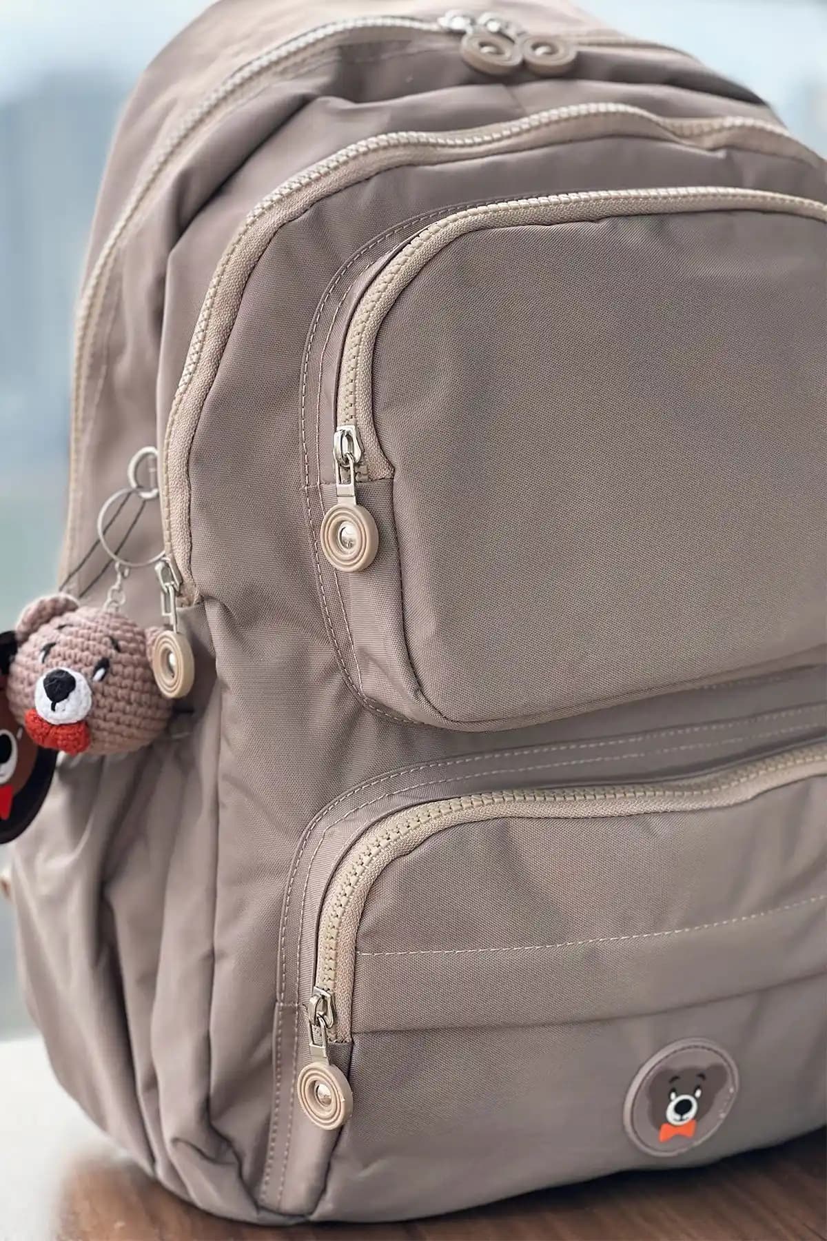 MORCA Fcstore Krinkıl Kumaş Suya Dayanıklı Orta Boy Vizon Klinkır Sırt Çantası Özellikleri ve Kullanım Alanları