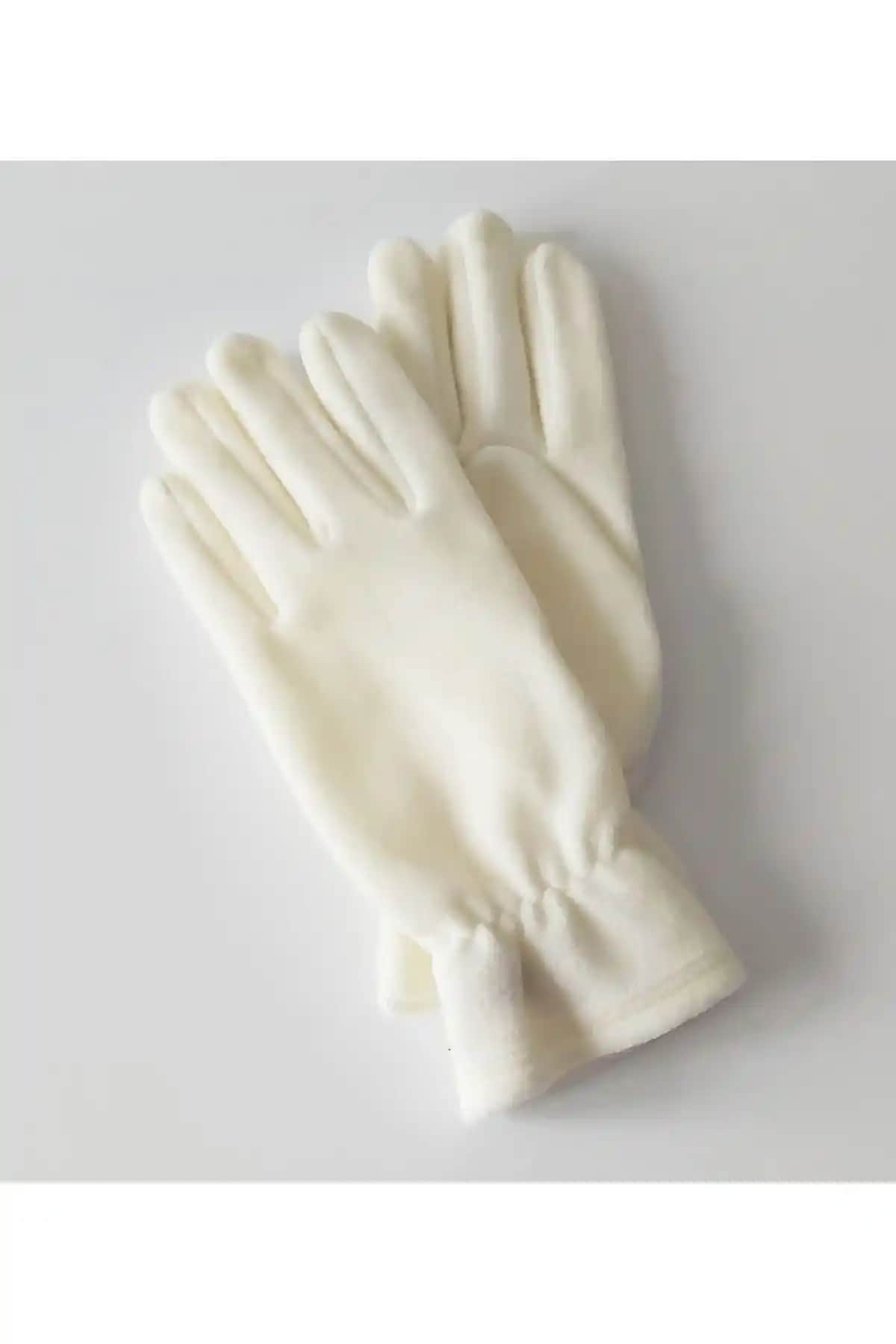 Mrey Kadın Ekru Polar Parmaklı Eliyenleri: Şıklık ve Konfor Bir Arada