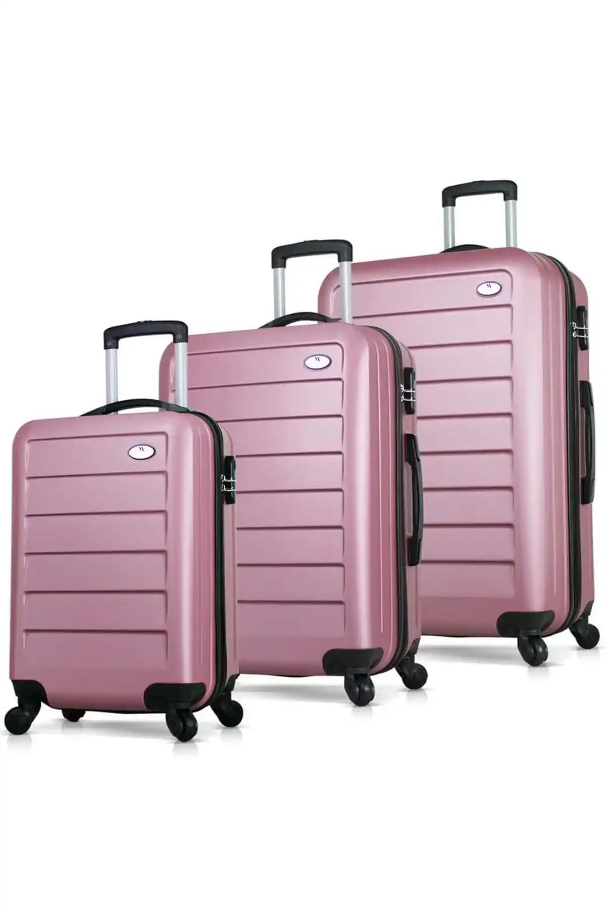 My Valice Ruby Abs Kabin ve Büyük Boy Valiz Seti Şık ve Dayanıklı Seyahat Çözümü