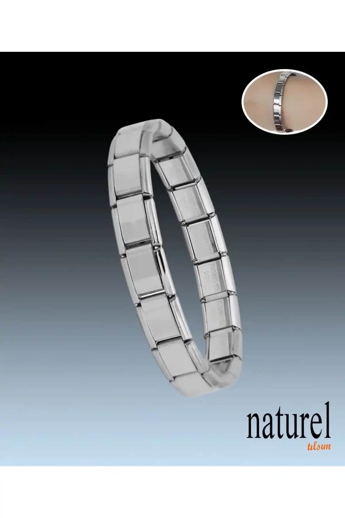Naturel Tılsım Unisex İtalyan Charm Bileklik: Şıklık ve Dayanıklılığın Modern Buluşması