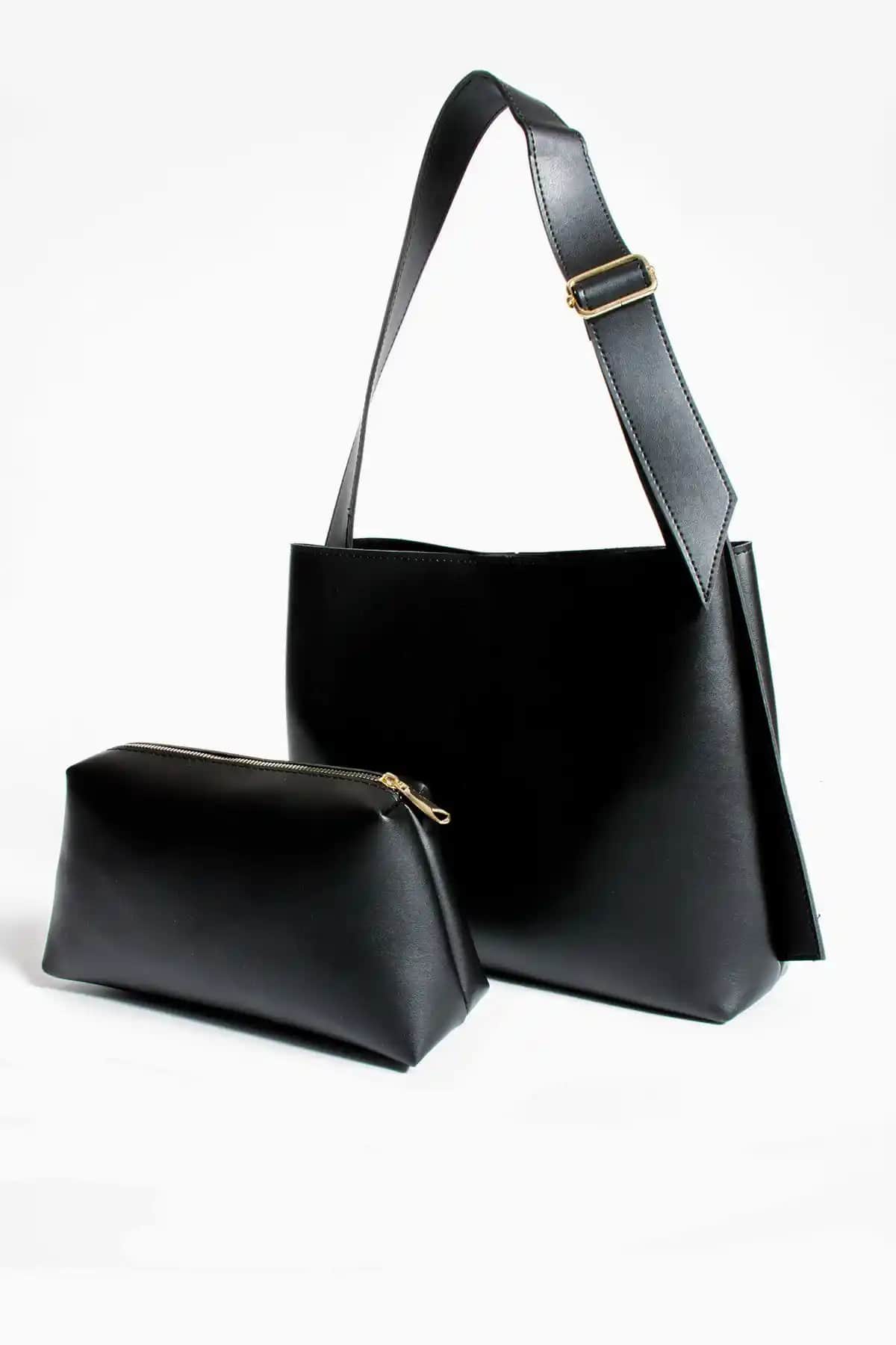 NBİBAGS Kadın Yavrulu Yumuşak Deri El ve Omuz Çanta Günlük Kullanım İçin Şık Tasarım