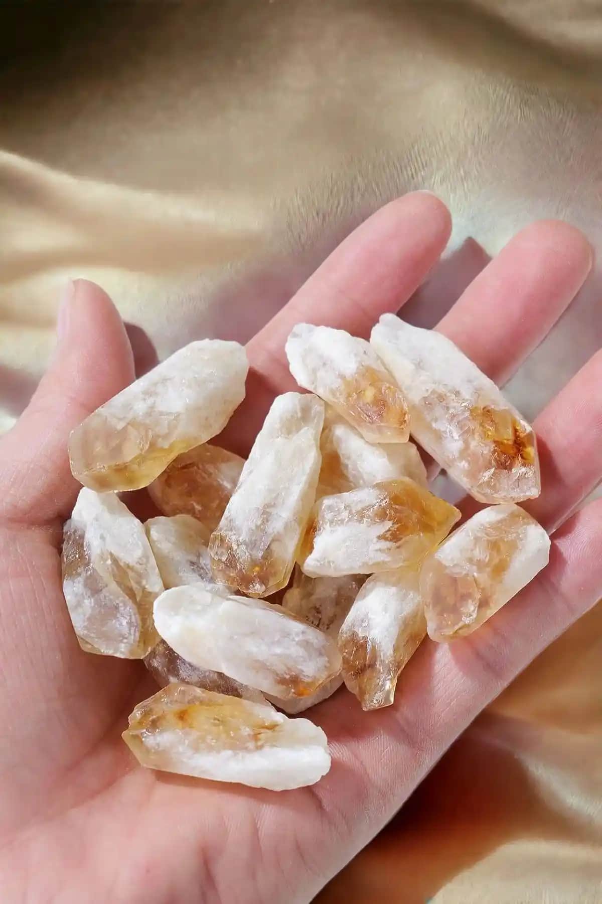 NBS Doğal Sitrin Taşı Bileklik AA Kalite Zarif ve Enerji Dolu Aksesuar