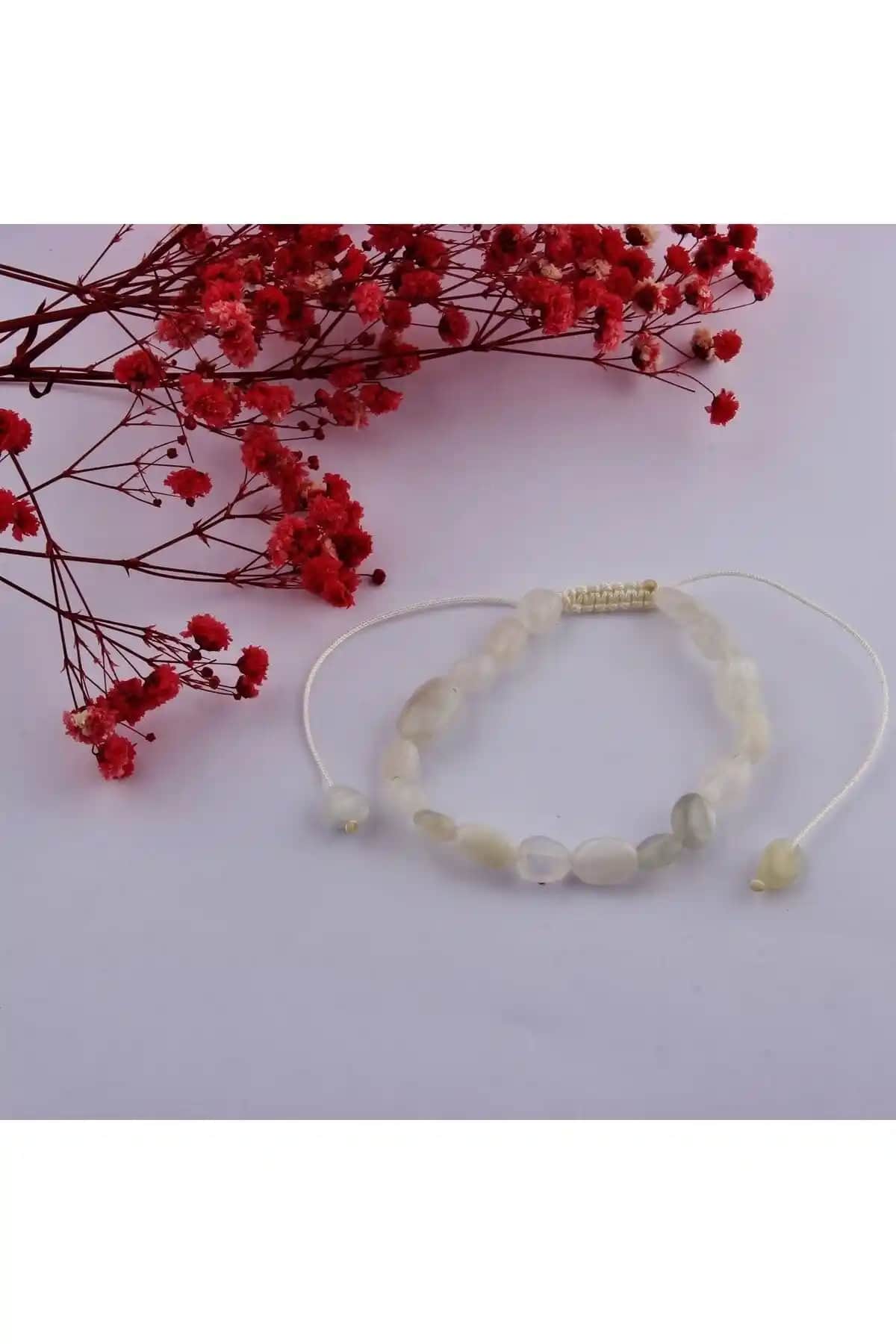 Osmanlı Doğal Taş Sertifikalı Ay Taşı Bileklik ile Ruhani Denge ve Estetik Birlikte