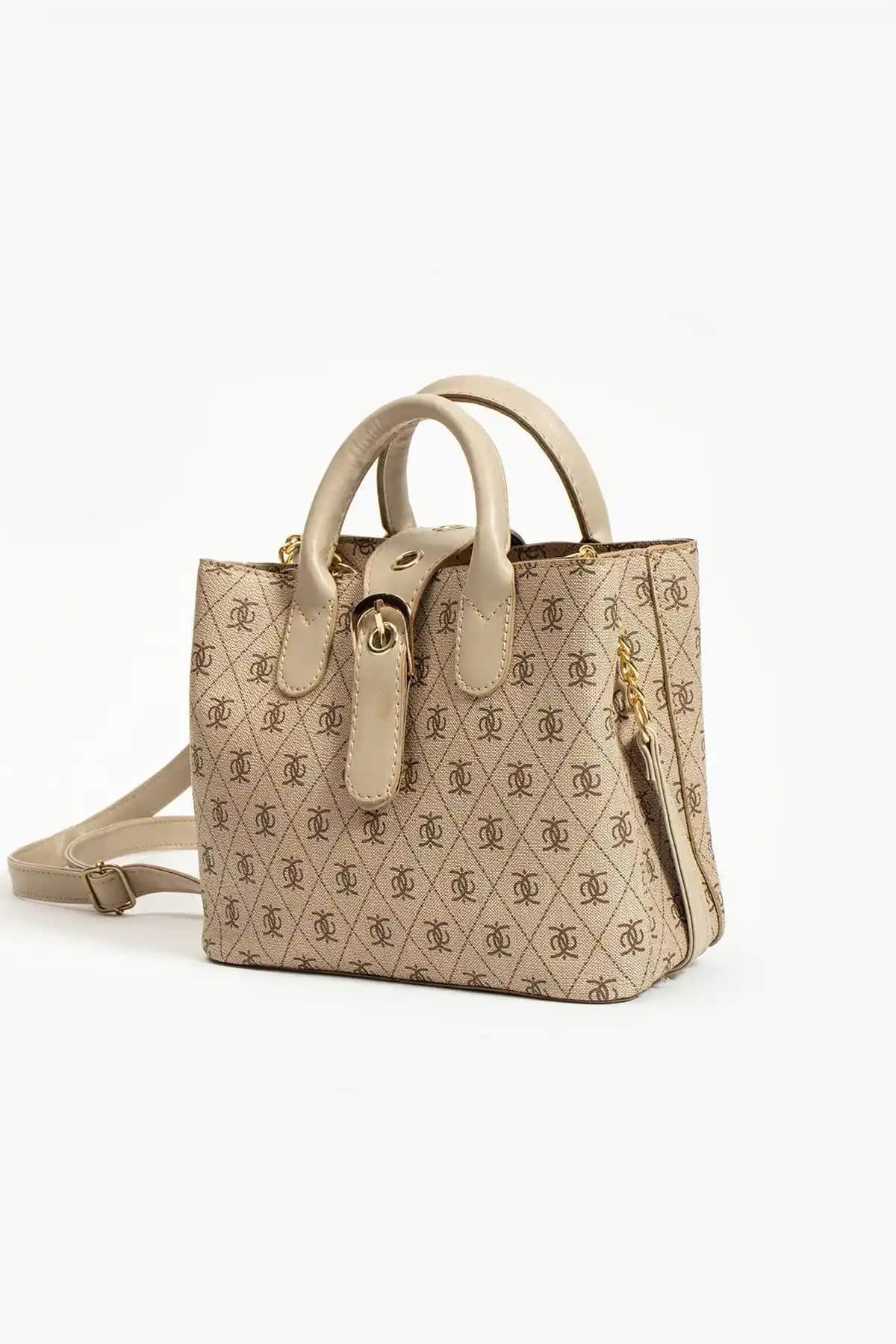 Rosmod Kadın Vizon Desenli Deri Görünümlü Omuz ve El Askılı Günlük Çanta Tanıtımı