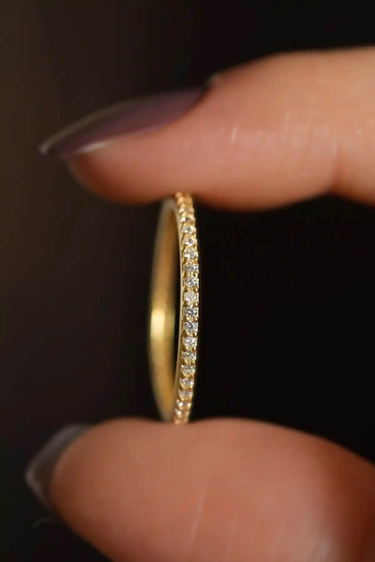 Roza Silver Zirkon Taşlı 925 Ayar Gümüş Kadın Yüzükleri Şıklık ve Dayanıklılık Sunar