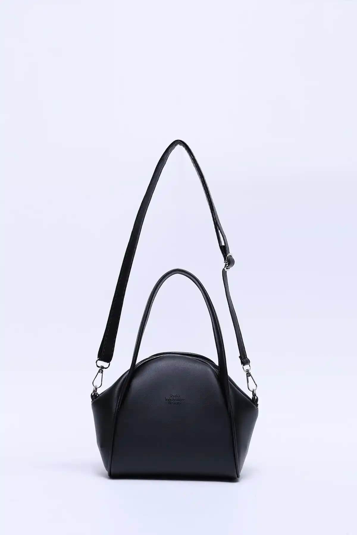 Şaka Siyah Shk132 Suni Deri Çanta: Günlük Kullanım İçin Şık ve Fonksiyonel Tasarım