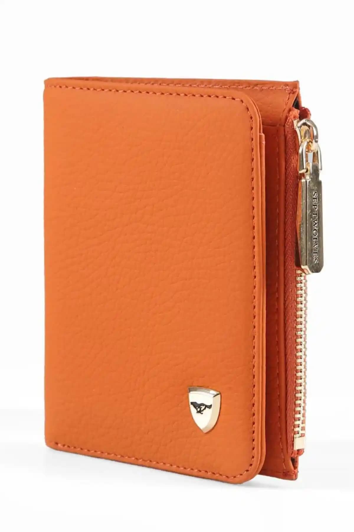SEPTWOLVES Kardelen Hakiki Deri Kadın Kartlık ve Cüzdan: Şık ve Pratik Tasarım
