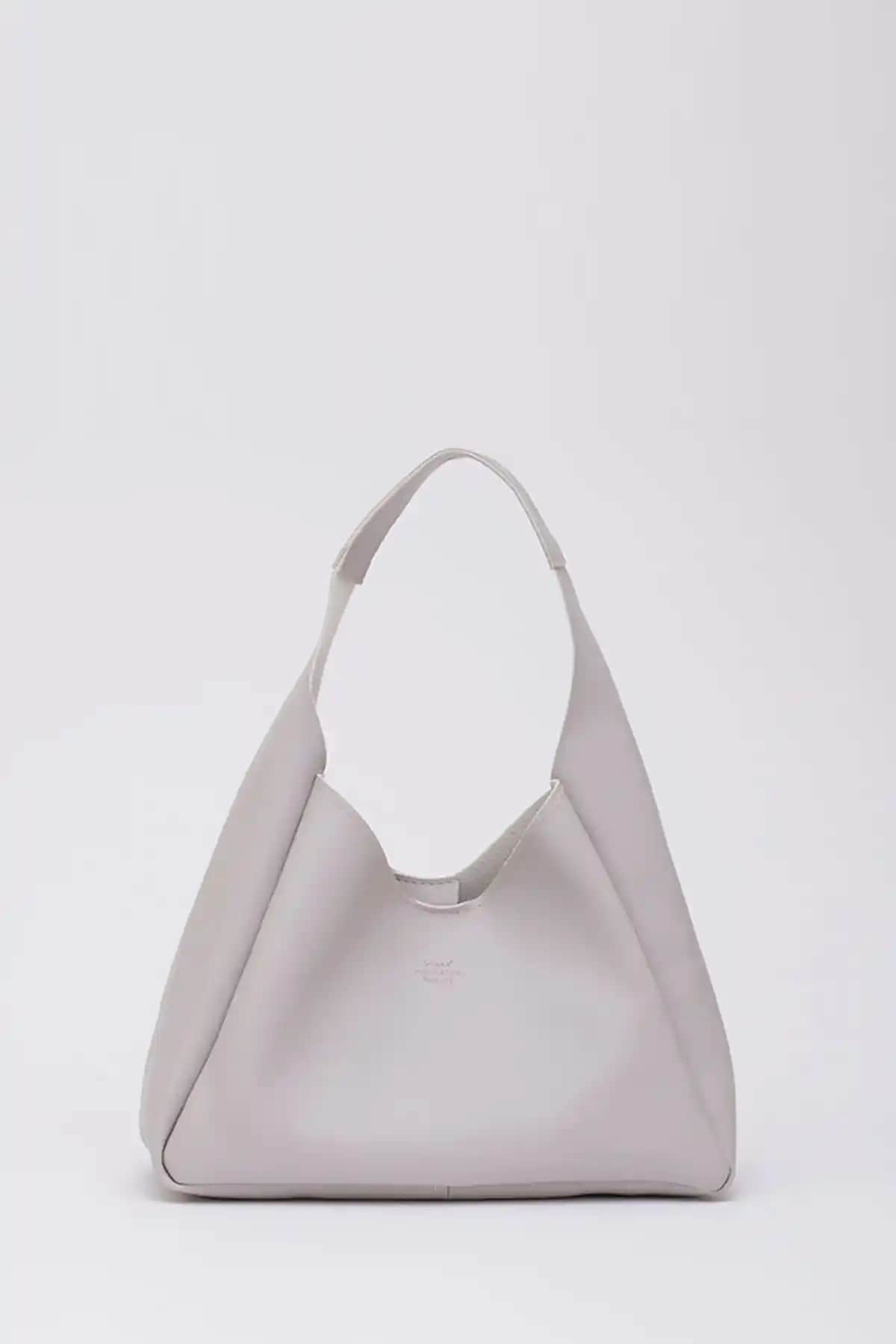 Shaka Gri Gri Shk19 Çıtçıt Kapamalı Suni Deri Çok Fonksiyonlu Makyaj ve El-Omuz Çantası