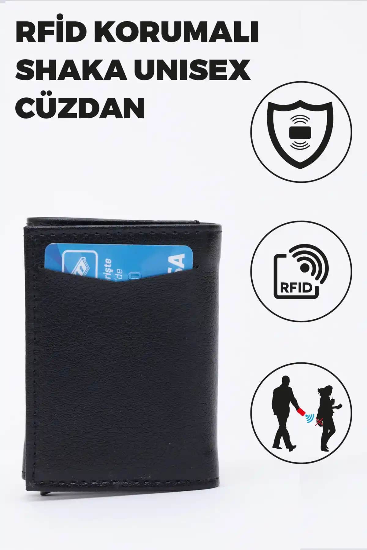 Shaka Siyah Shk69 Suni Deri Çok Bölmeli Otomatik Kızaklı Cüzdan Ürün İncelemesi ve Özellikleri