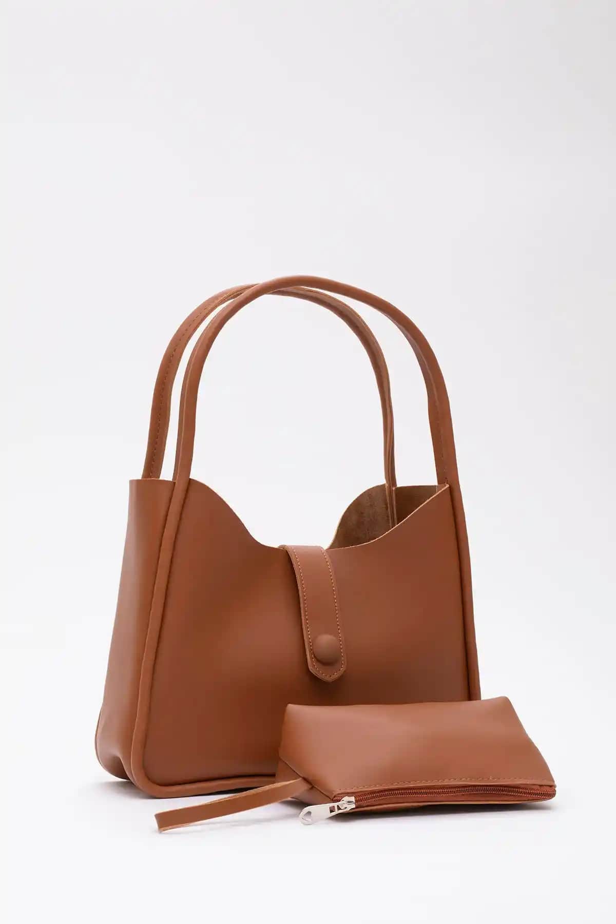 Shaka Taba Shk79 Deri Görünümlü Çok Fonksiyonlu Günlük Kadın Çantası