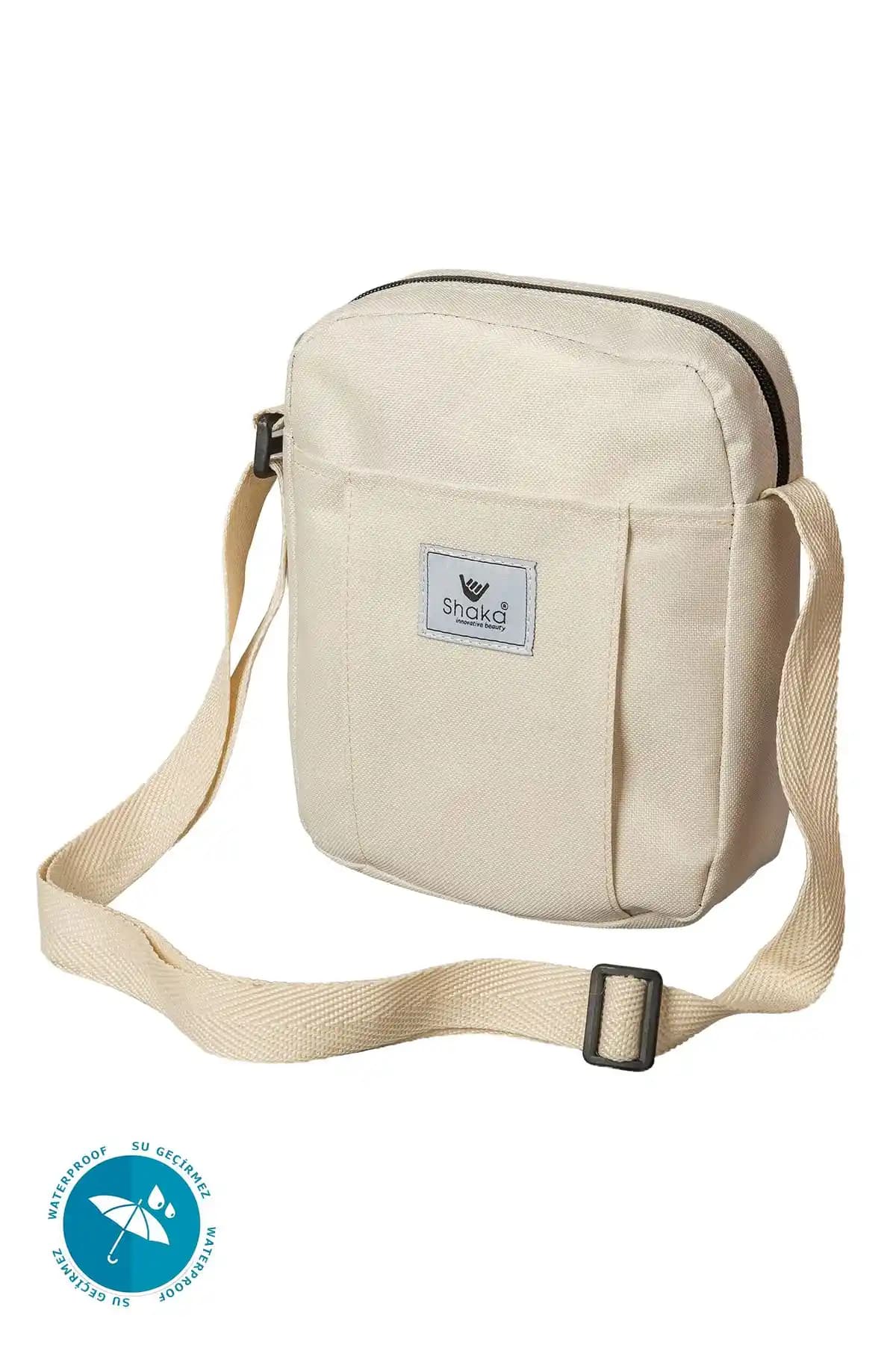 Shaka U9 2 Bölmeli Ayarlanabilir Çapraz Askılı Su Geçirmez Kadın Omuz Çantası