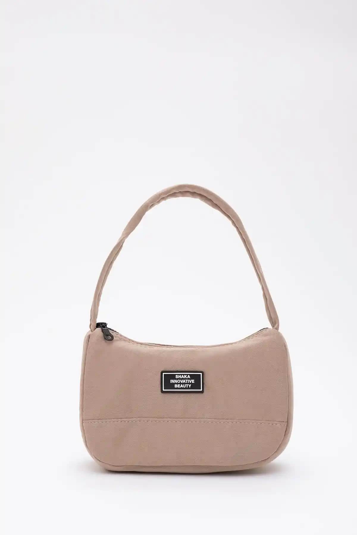 Shaka Vizon U11 Tek Fermuar Bölmeli Günlük Spor Çanta Kadınlar İçin Dayanıklı ve Şık Tasarım