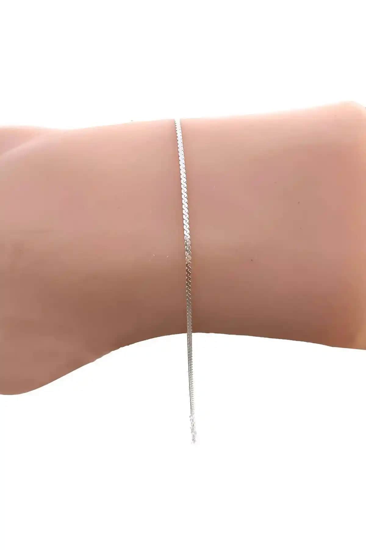 Söğütlü Silver Gümüş İtalyan Zincir Bileklik ile Şıklığınızı Tamamlayın