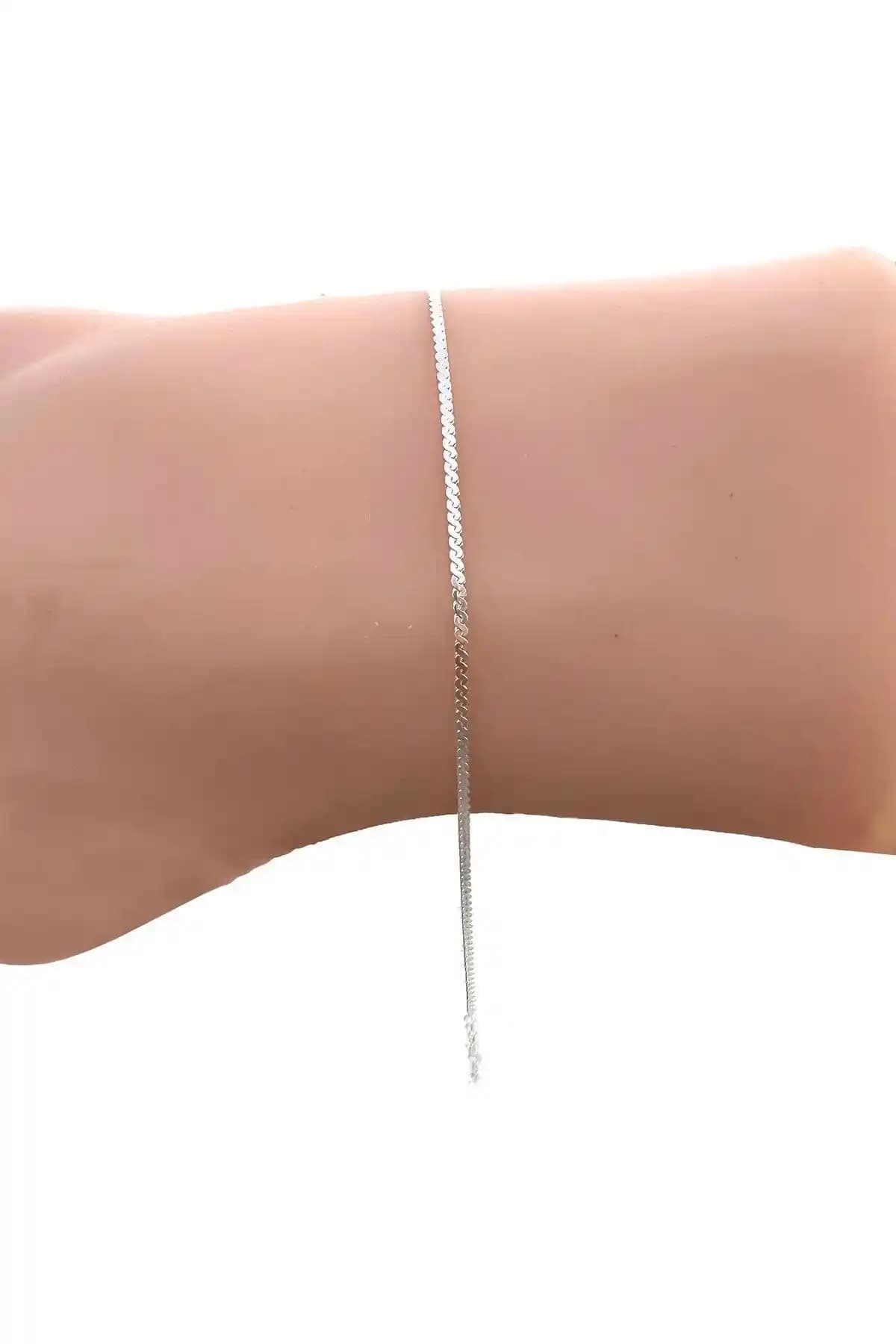 Söğütlü Silver Gümüş İtalyan Zincir Bileklik ile Şıklığınızı Tamamlayın