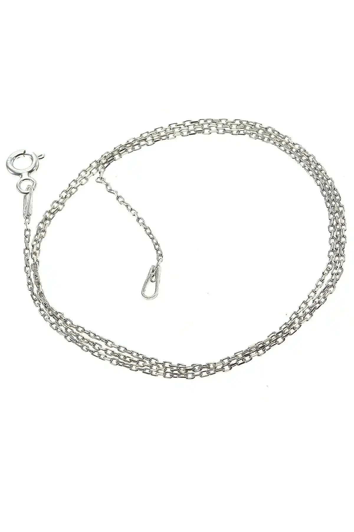 Söğütlü Silver Kadın Rodyumlu Kolye Zinciri SGTL6362: Zarif ve Dayanıklı Takı Seçeneği