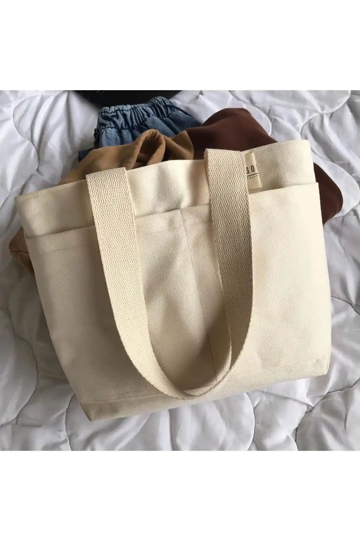 Sowa Kanvas Çanta: Şık ve Dayanıklı Organik Pamuklu Günlük Kullanım Çantası