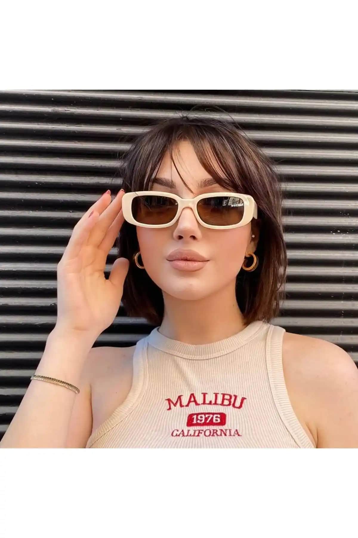 STAOOM Dikdörtgen Güneş Gözlüğü: Modern Tasarım ve UV400 Koruma ile Şıklık ve Konfor