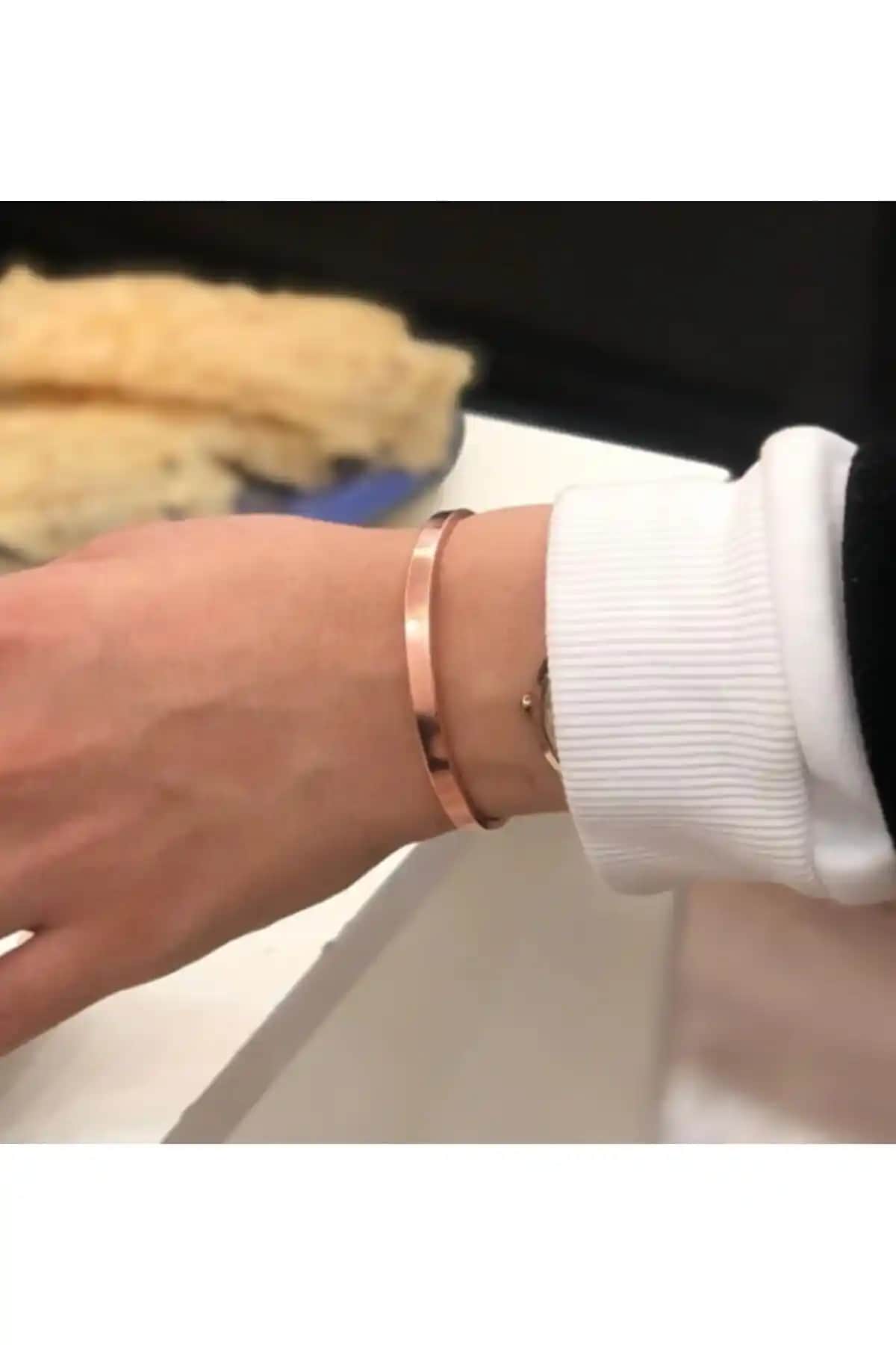 Tagu Gümsu %100 Bakır Unisex Bileklik: Şıklık ve Sağlık Bir Arada