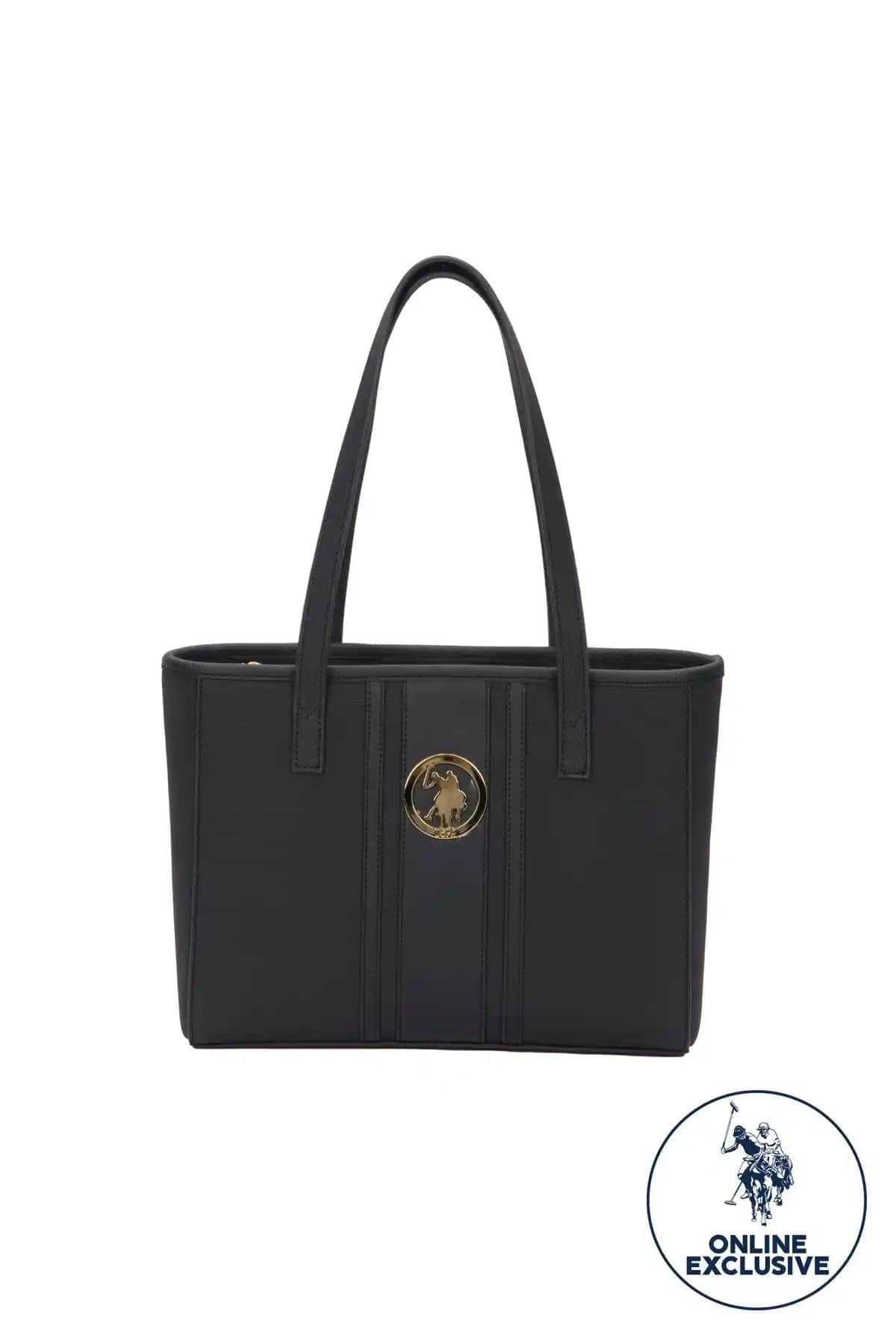 U.S. Polo Assn. Siyah Kadın Omuz Çantası: Şık ve Kullanışlı Günlük Aksesuar