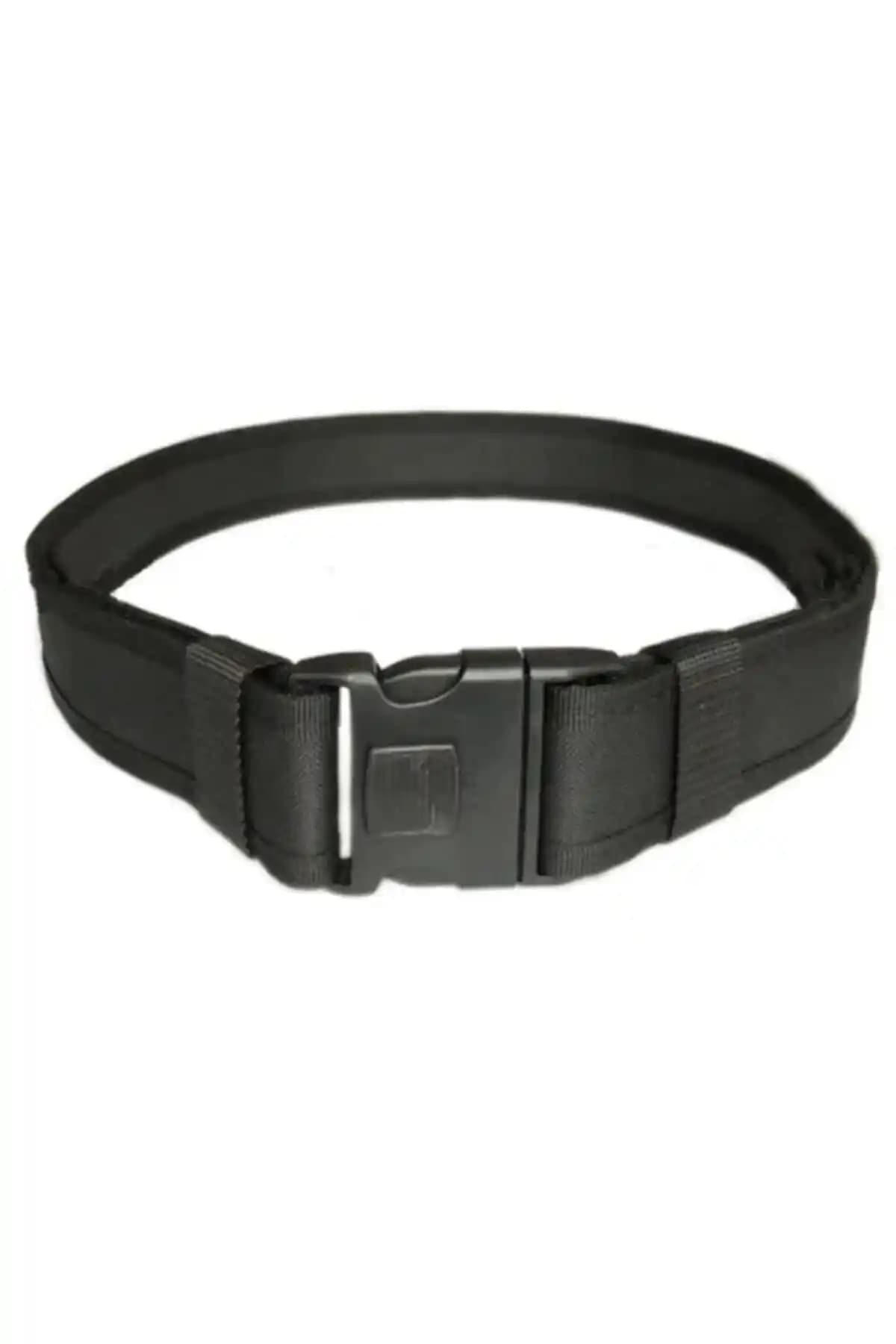 Unisex Siyah Askeri Kemer: Dayanıklı, Şık ve Çok Yönlü Aksesuar